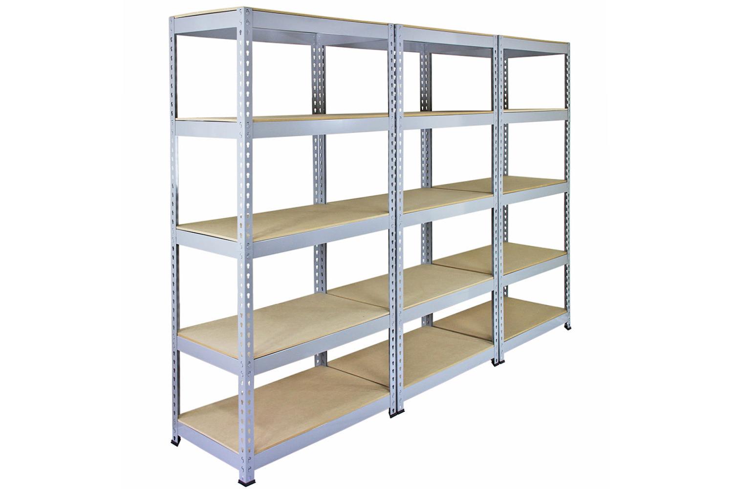 Monstershop 10 x Q-Rax Metal Racking Units | Grey-3
