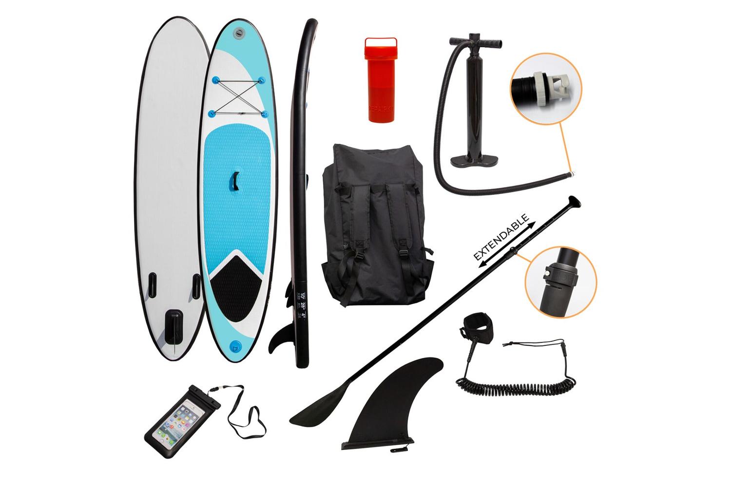 Monstershop 10ft Inflatable Paddle Board | Blue-2