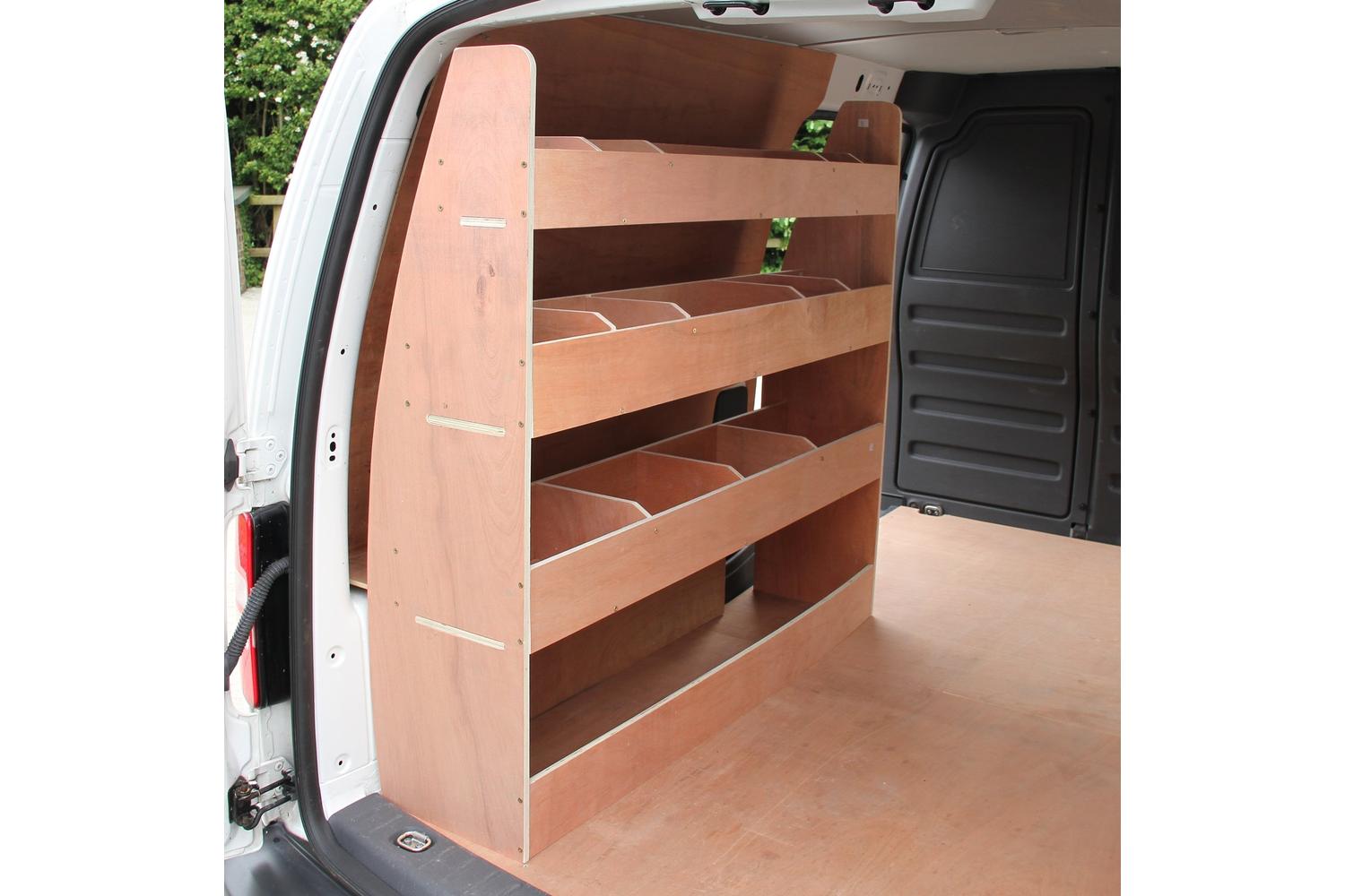 Monstershop 11sqm Anthracite Van Lining Glue & VW Caddy Rack-5