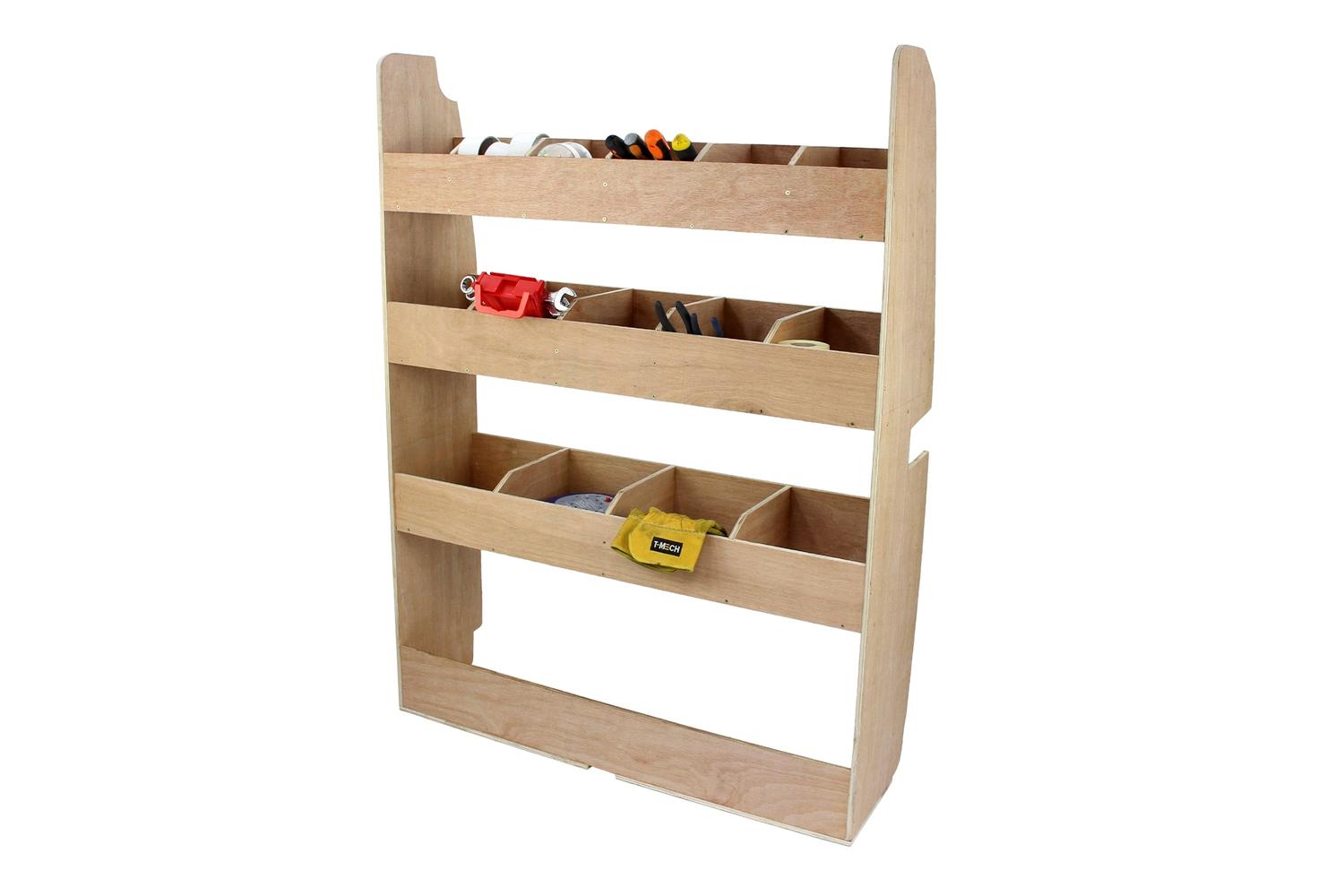 Monstershop 11m2 Black Van Lining Glue and Ford Transit Custom Rack-3