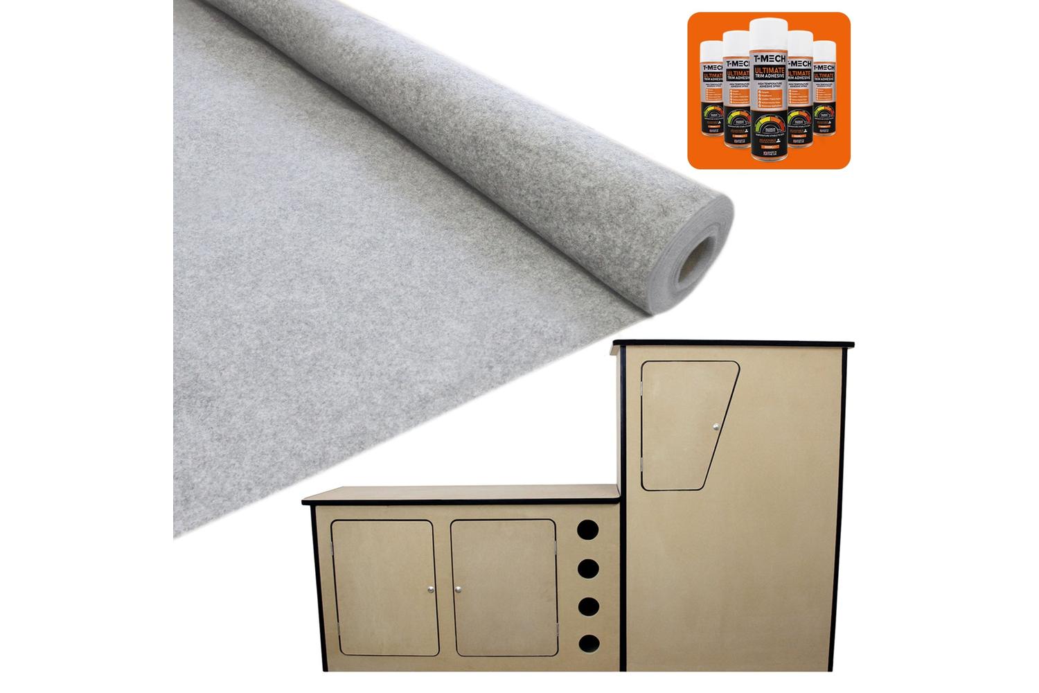 Monstershop 11sqm Van Lining & Glue With Camper Kitchen-2