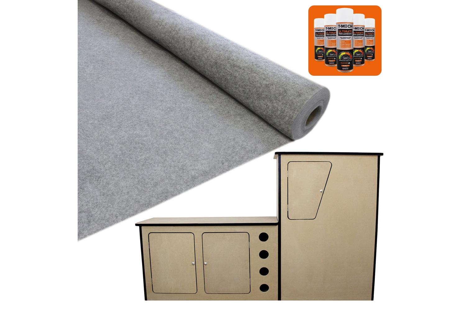 Monstershop 11sqm Van Lining & Glue With Camper Kitchen-2
