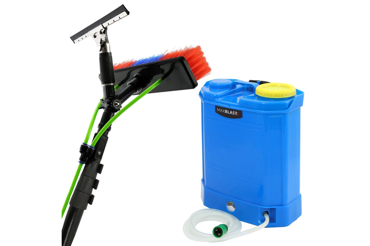 Monstershop 16L Water Fed Backpack and 24ft Cleaning Pole
