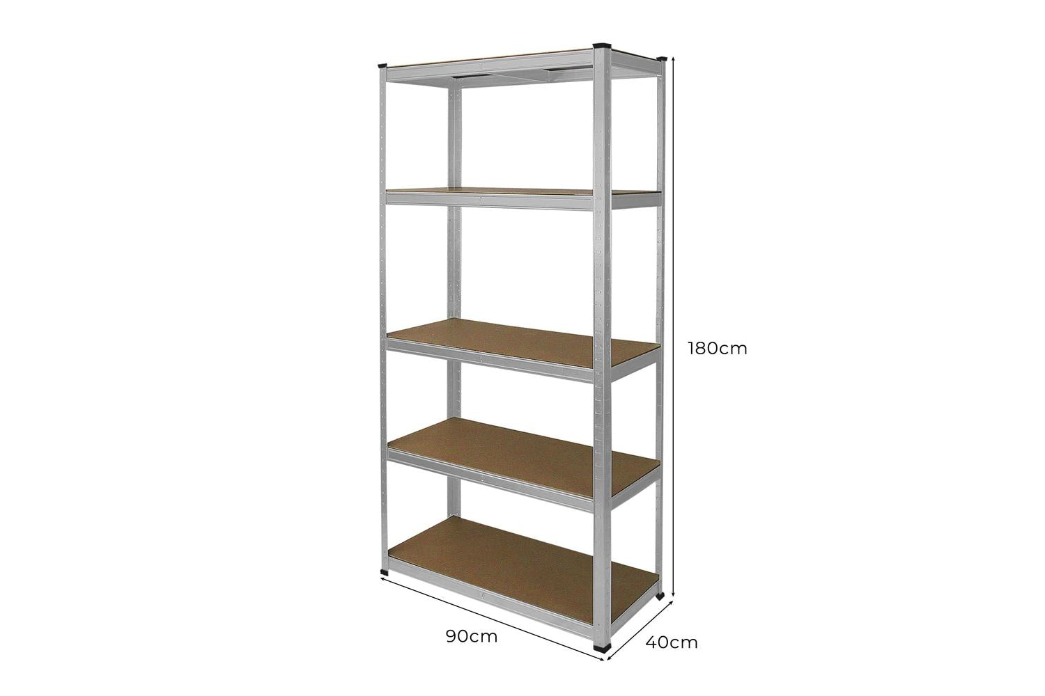 Monstershop 2 x Galvanised Racking Units-4