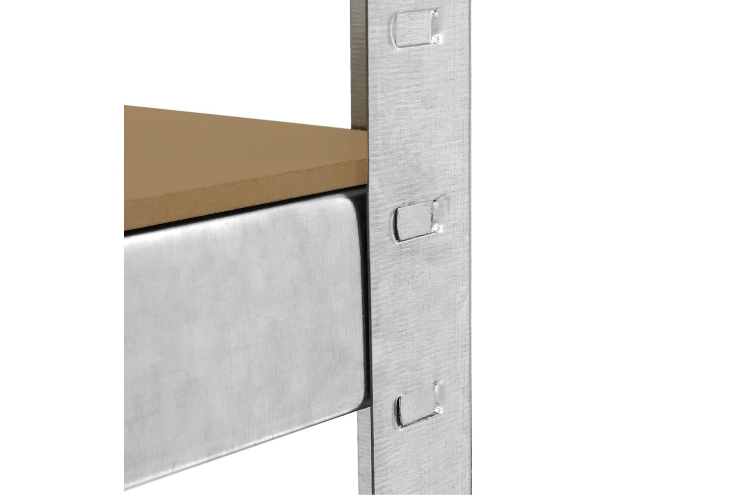 Monstershop 2 x Galvanised Racking Units-5