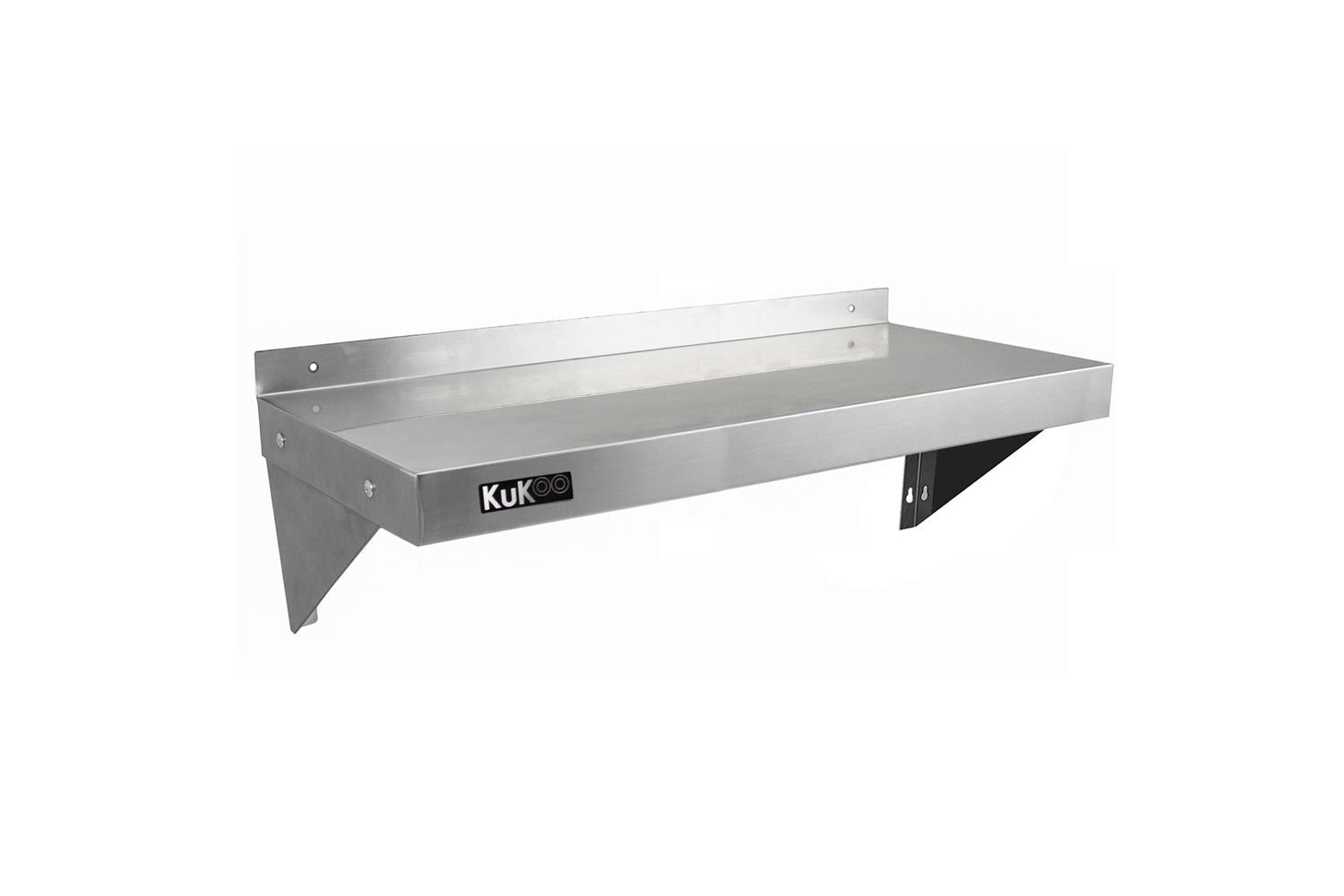 Monstershop 2 x Kukoo Stainless Steel Shelves-2