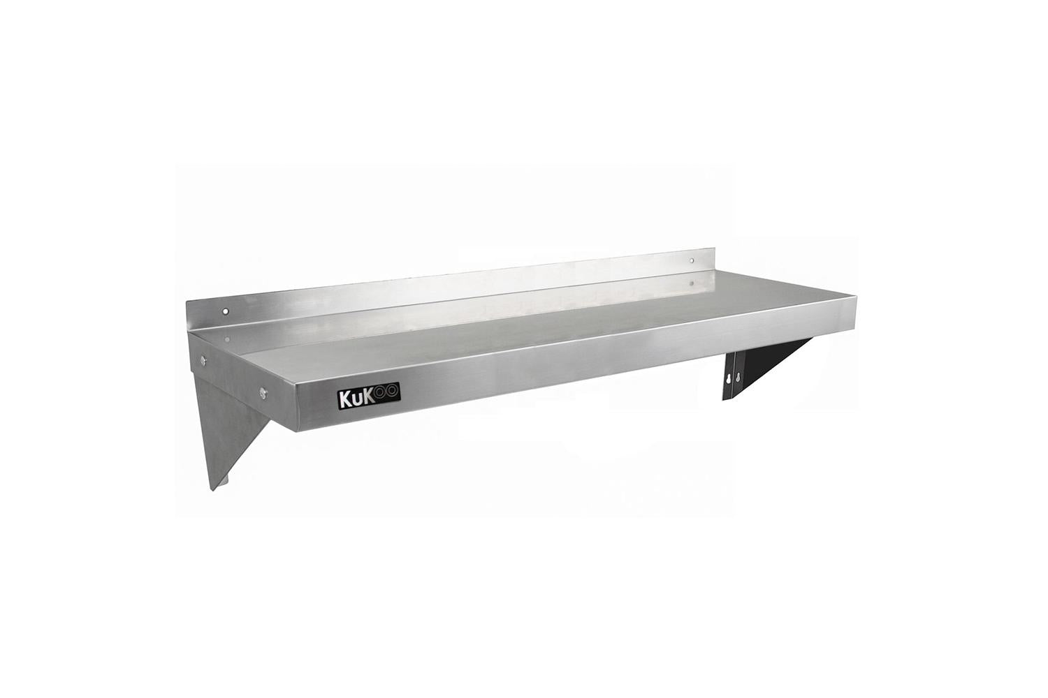 Monstershop 2 x Kukoo Stainless Steel Shelves-2