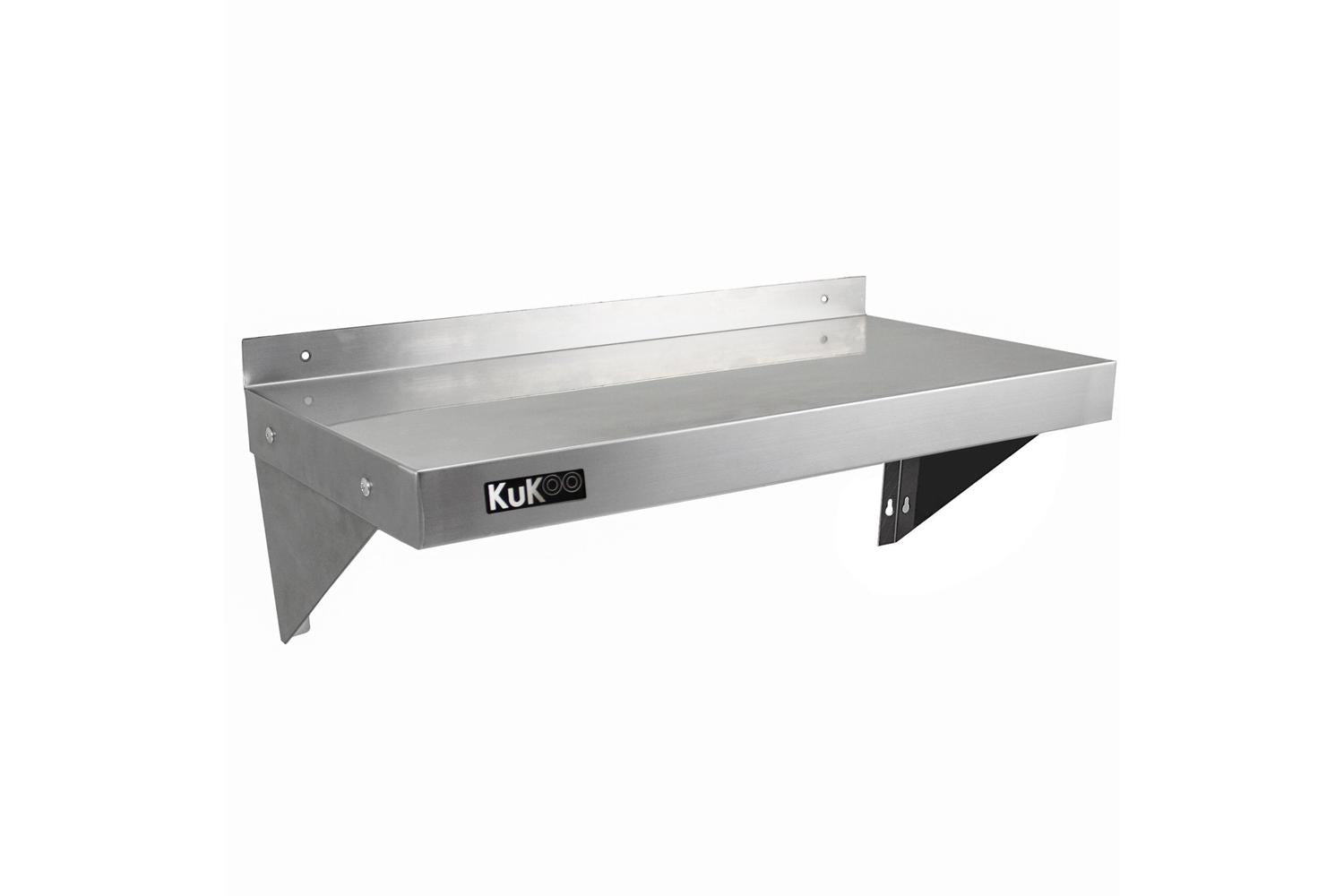 Monstershop 2 x Kukoo Stainless Steel Shelves-3