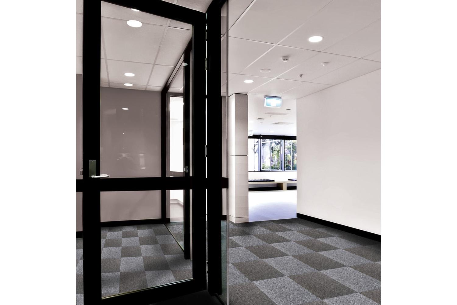 Monstershop 20 x Carpet Tiles | Platinum Grey-8