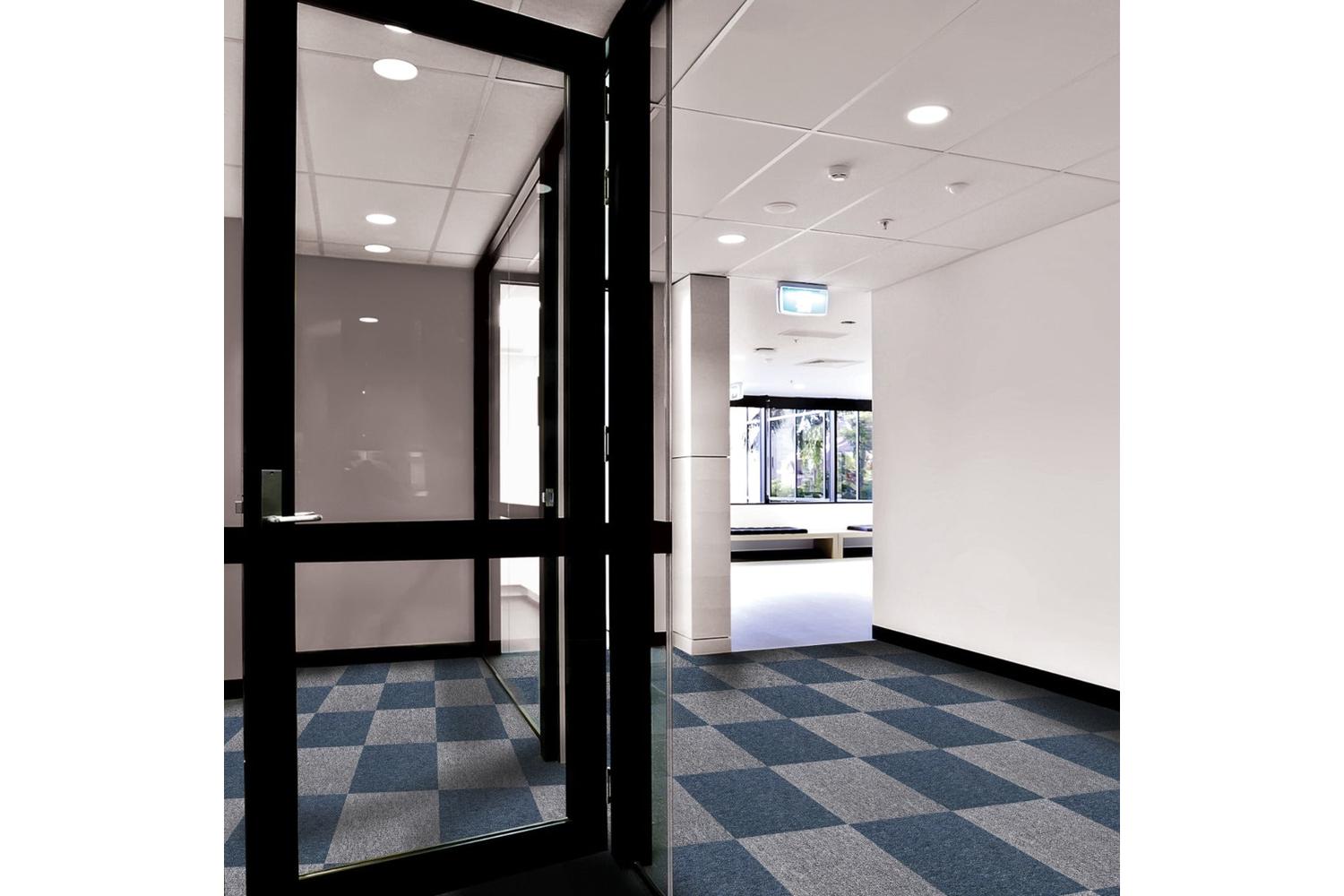 Monstershop 20 x Carpet Tiles | Storm Blue-8