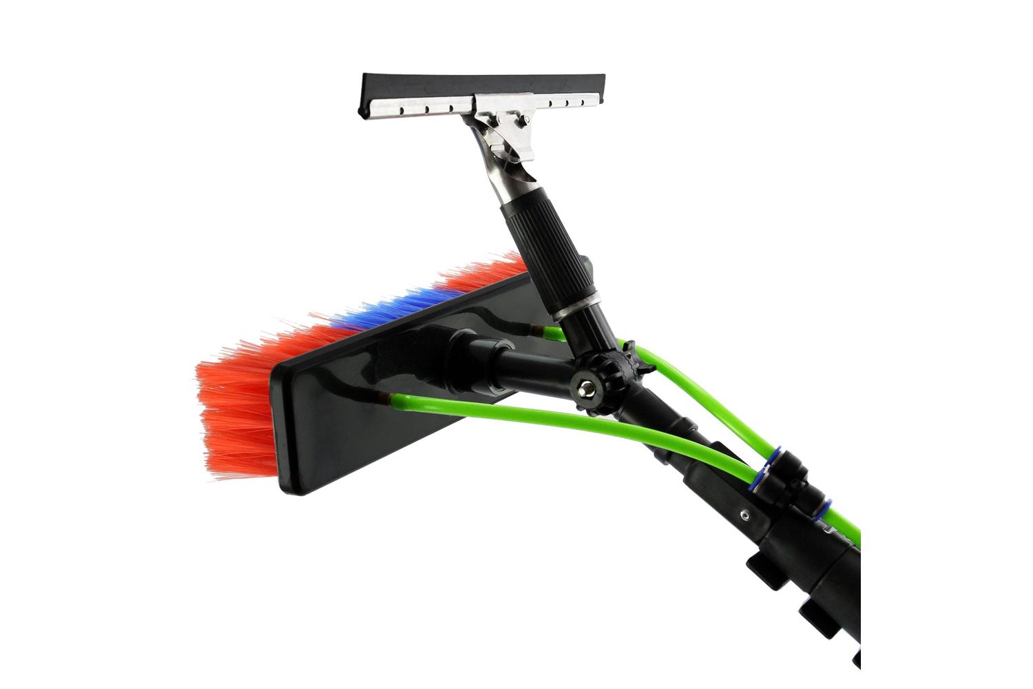 Monstershop 24ft Water Fed Cleaning Pole and 30L Water Trolley-2