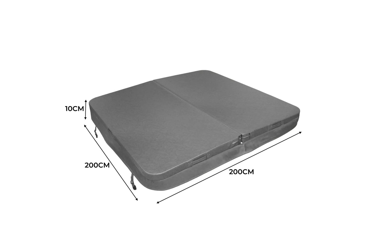 Monstershop 2m Hot Tub Spa Cover | Grey