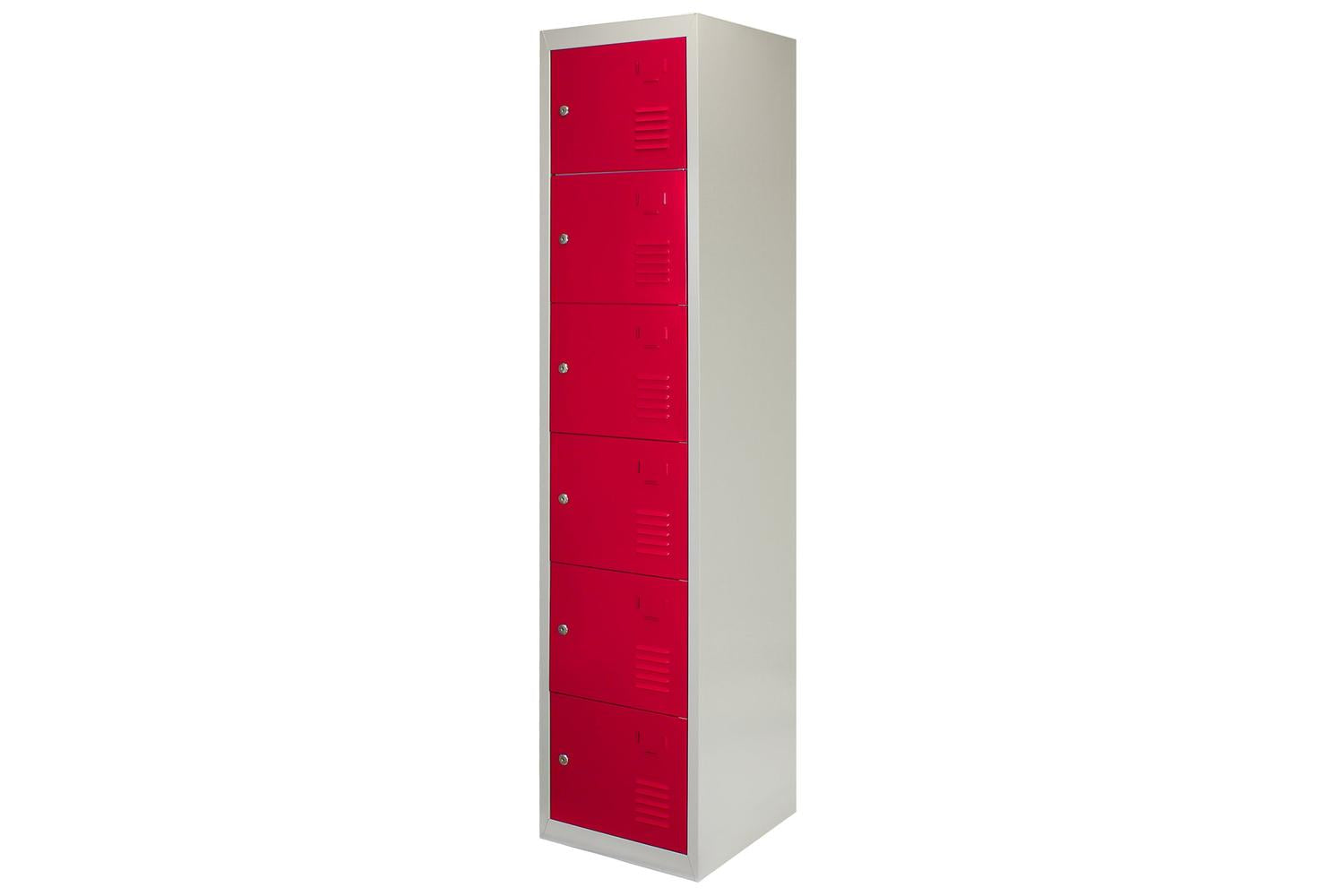 Monstershop 24134 - 3 X Metal Storage Lockers - Six Doors Re-5