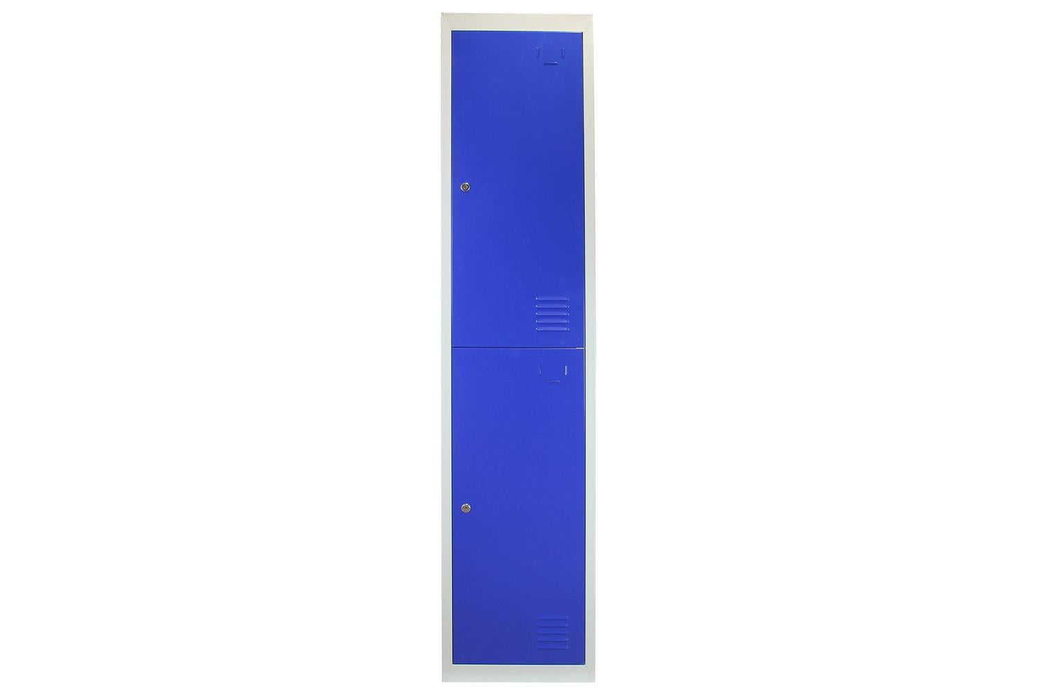 Monstershop 3 x Metal Storage Lockers | Blue-4