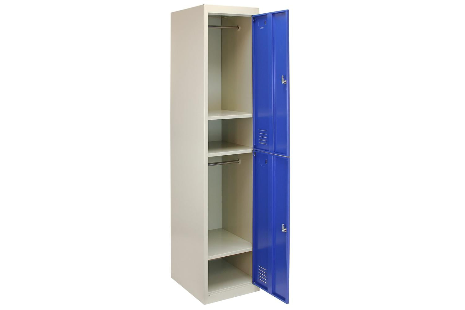 Monstershop 3 x Metal Storage Lockers | Blue-7