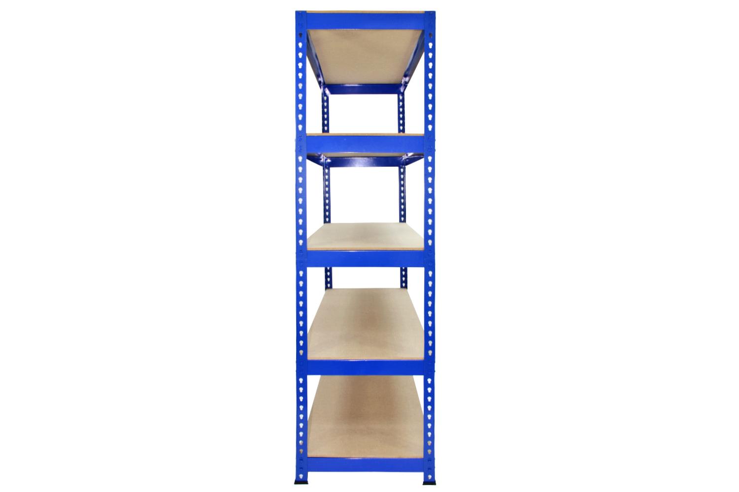 Monstershop 3 x Q-Rax 120 x 50 x 180cm Racking Units | Blue-5