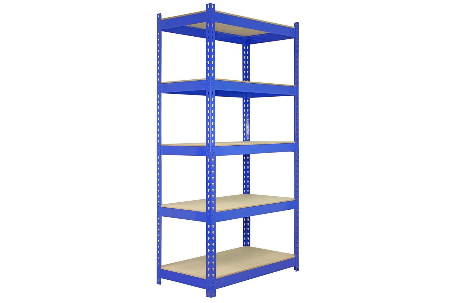 Monstershop 3 x Q-Rax 90 x 50 x 180cm Racking Units | Blue-2