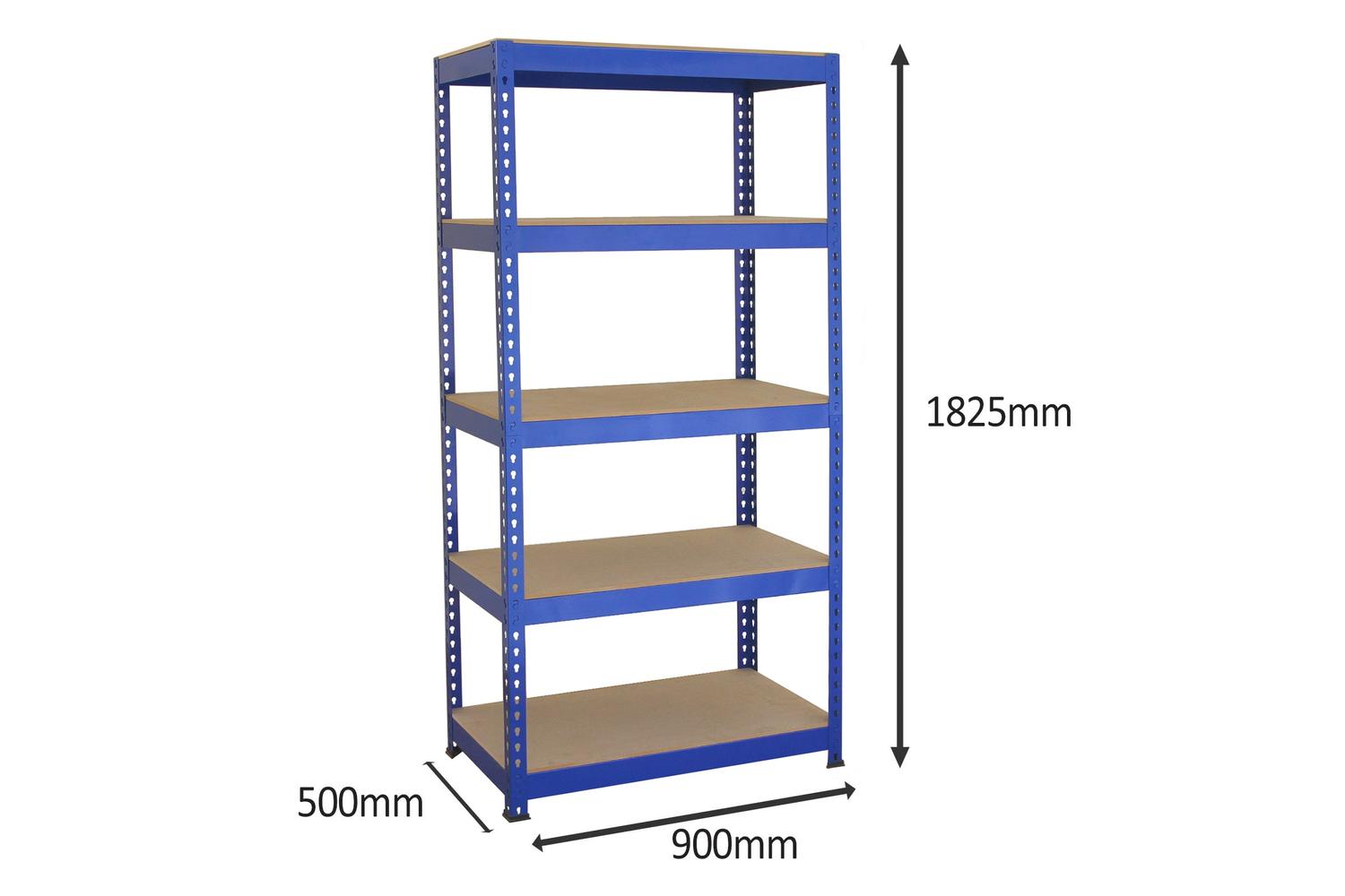 Monstershop 7001(3) - 3 X Q-rax Metal Racking Units 90 X 50-5