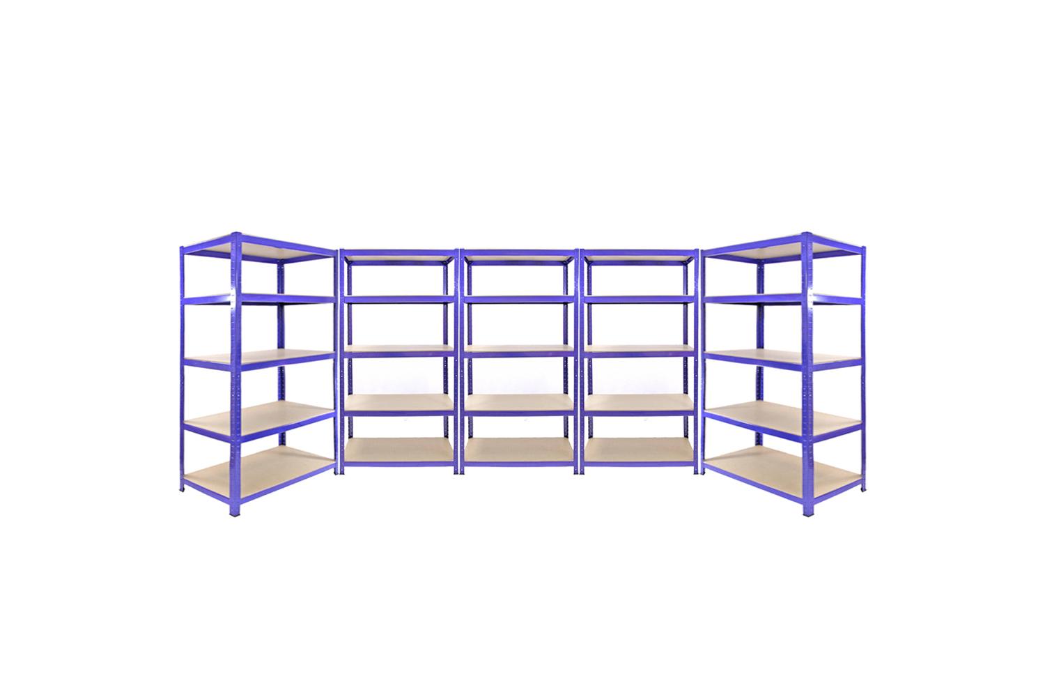Monstershop 3 x Q-Rax Racking Units | Blue
