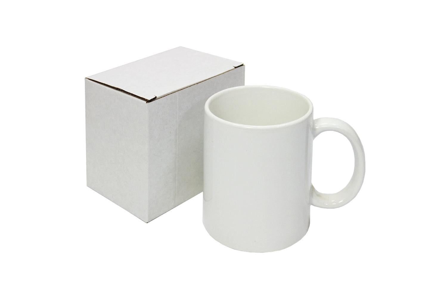 Monstershop Polymer Coated AAA Mugs With Boxes | White-2