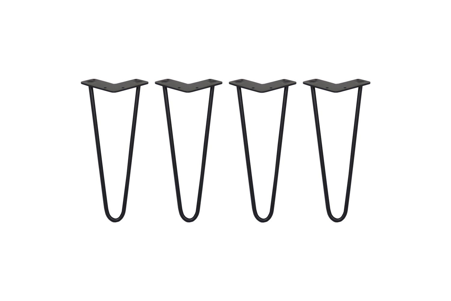 Monstershop Hairpin Legs 2 Prong | Black | 10mm