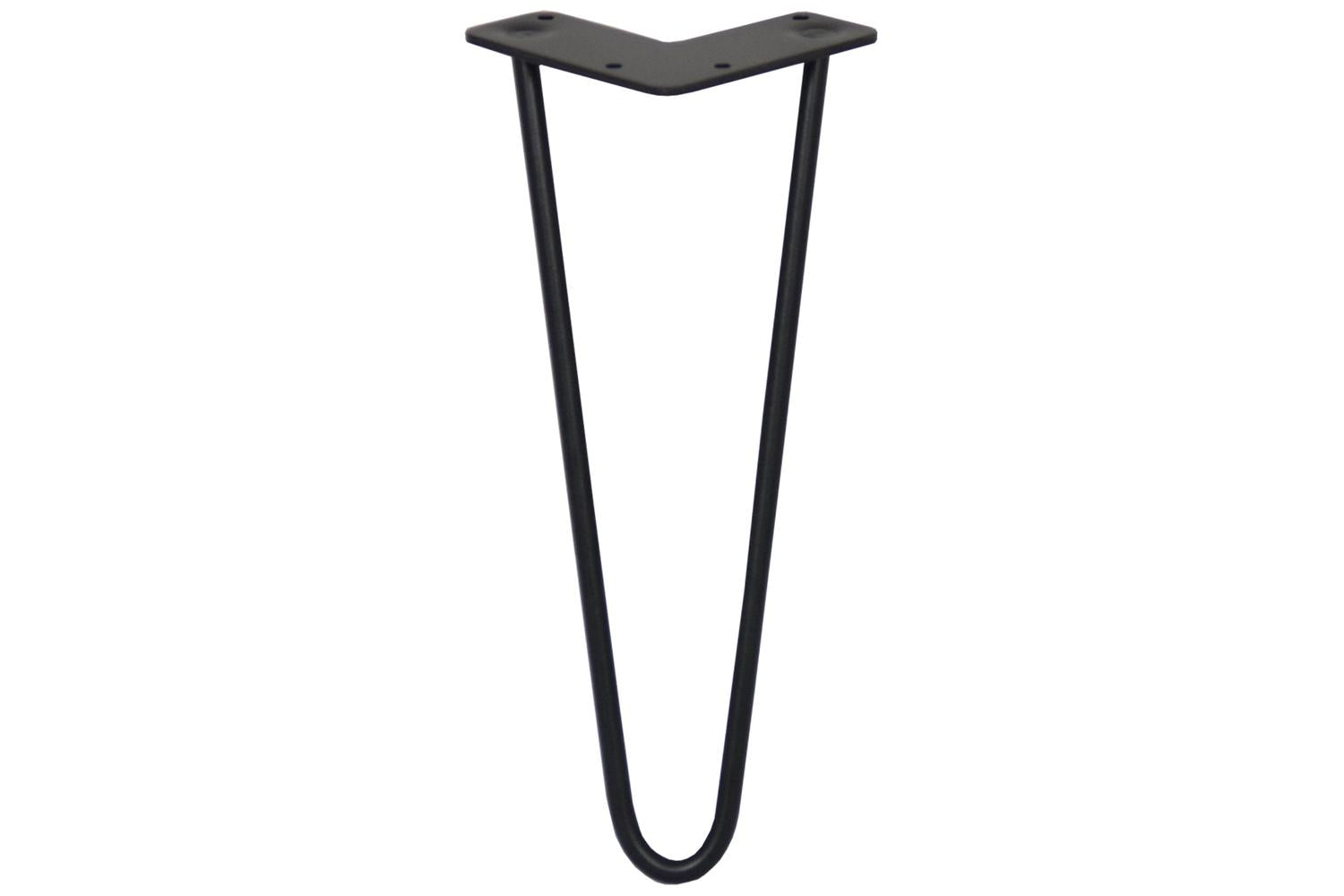 Monstershop Hairpin Legs 2 Prong | Black | 10mm-2