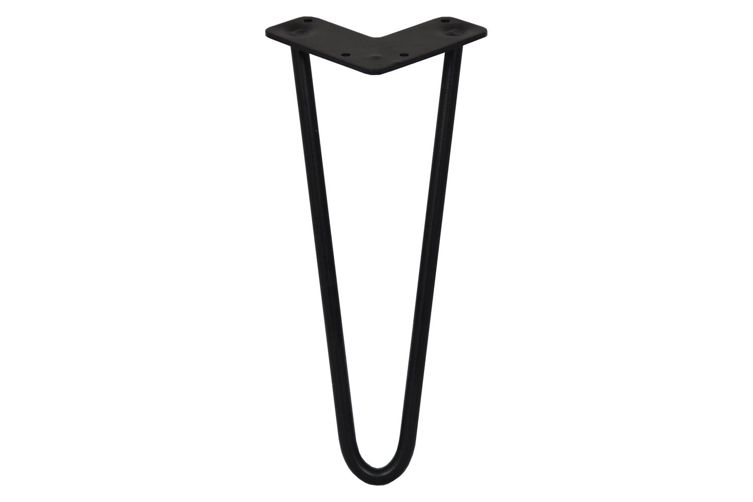 Monstershop Hairpin Legs 2 Prong | Black | 12mm-2