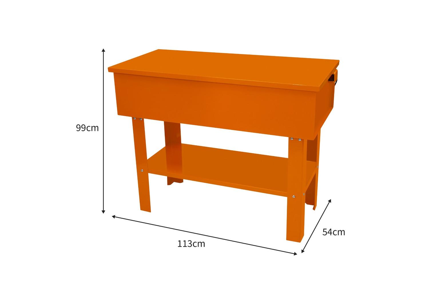 Monstershop 40 Gallon Parts Washer | Orange-4