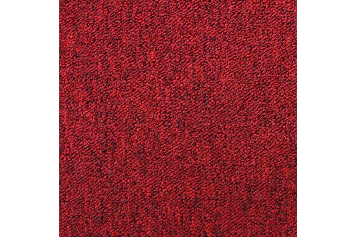Monstershop 40 x Carpet Tiles | Scarlet Red/Sand-3