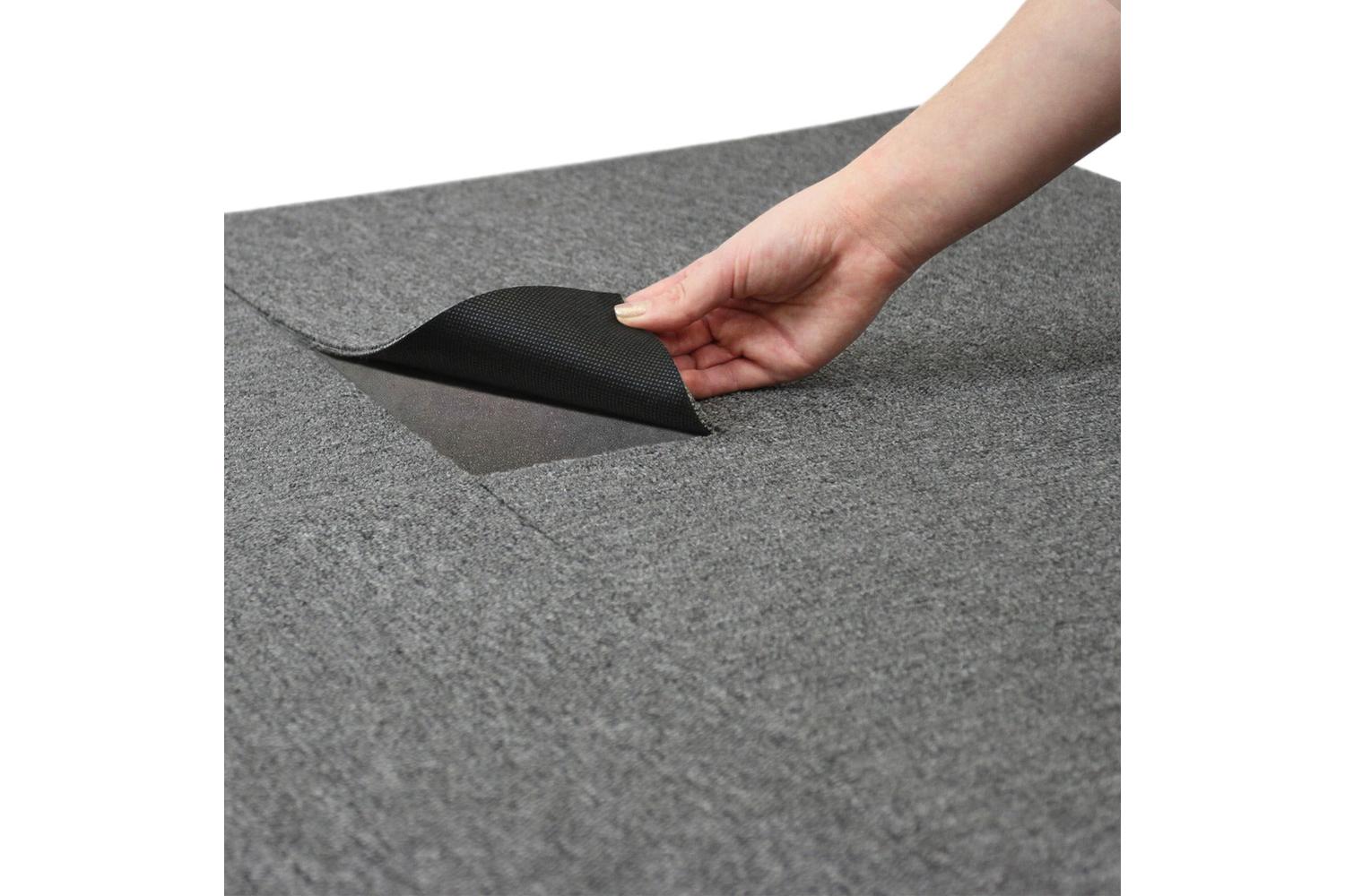Monstershop 26097 - 40 X Carpet Tiles Anthracite Grey 10m2-2