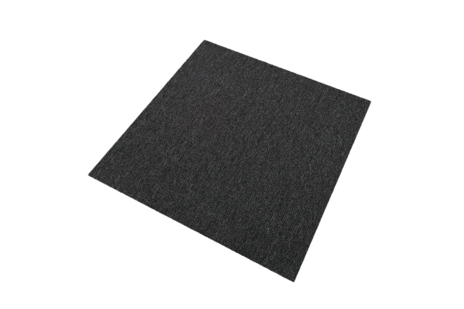 Monstershop 26094 - 40 X Carpet Tiles Charcoal Black 10m2-3
