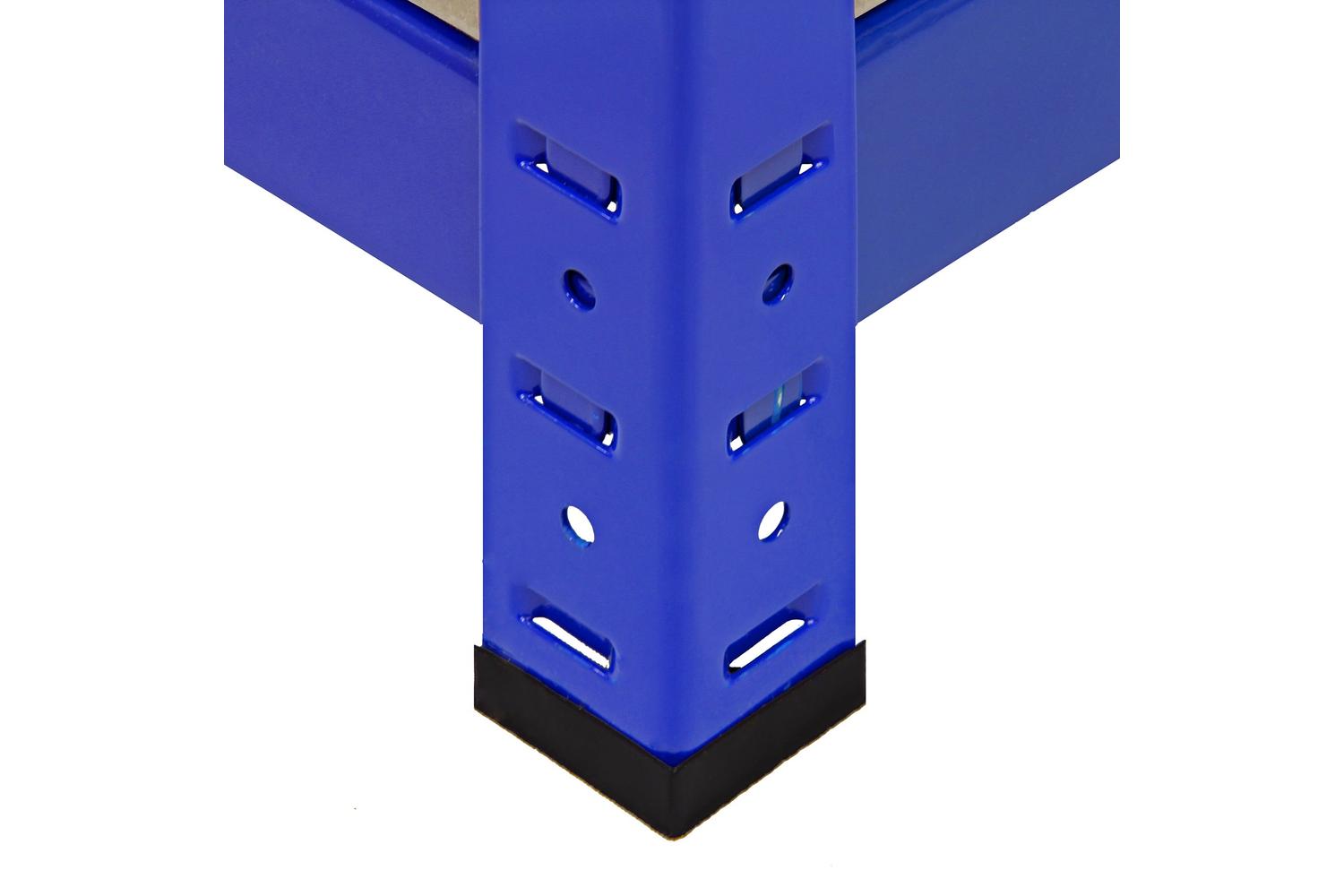 Monstershop 5 x 90cm Storage Racks | Blue-5