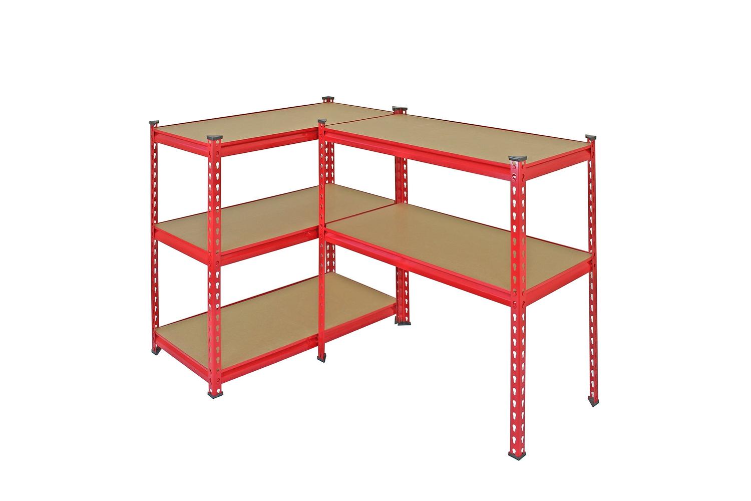 Monstershop 5 X Z-Rax Racking Units and Mallet | Red-2