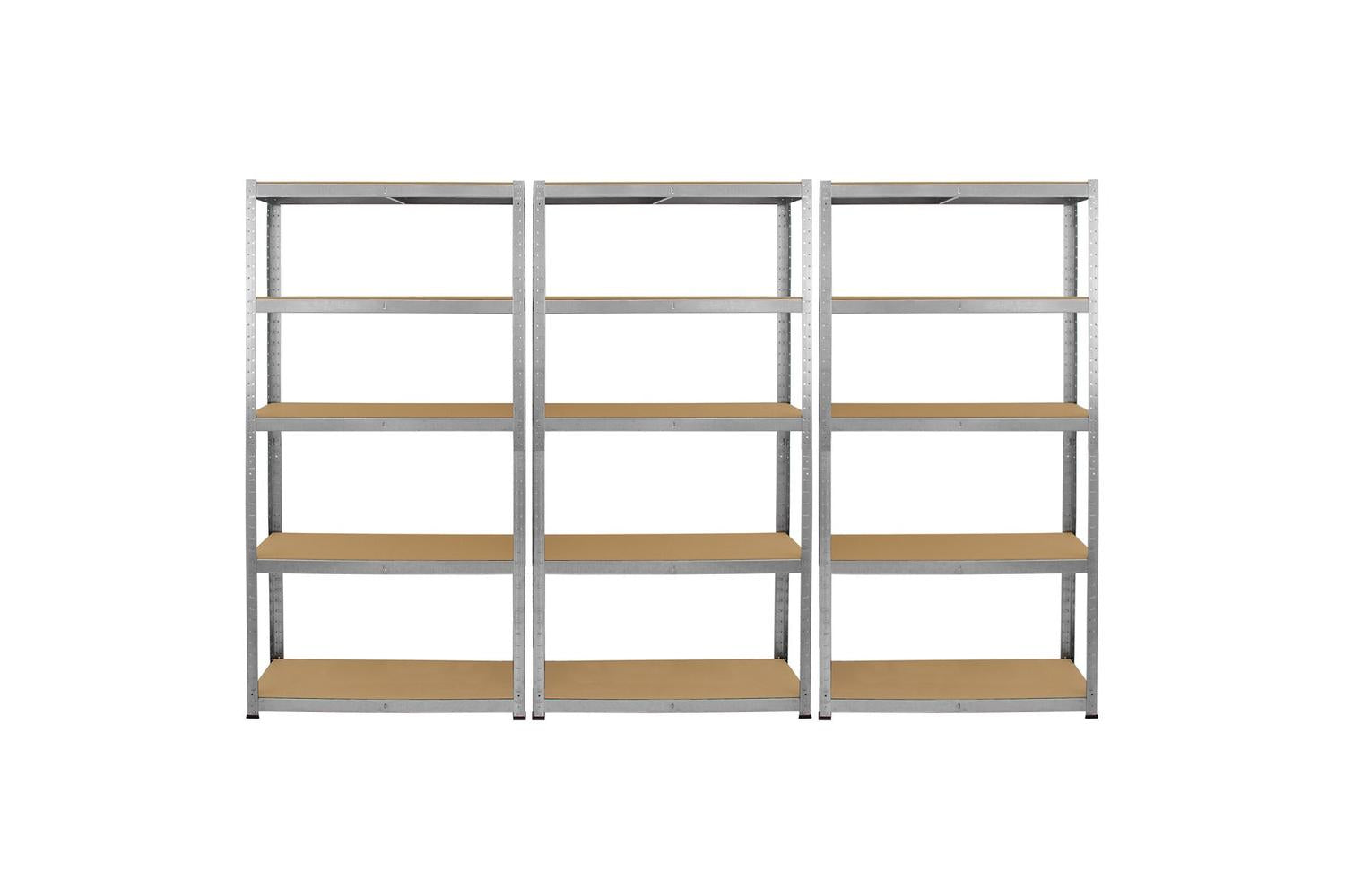 Monstershop 6 x Galwix Galvanised Racking Units | Silver-2