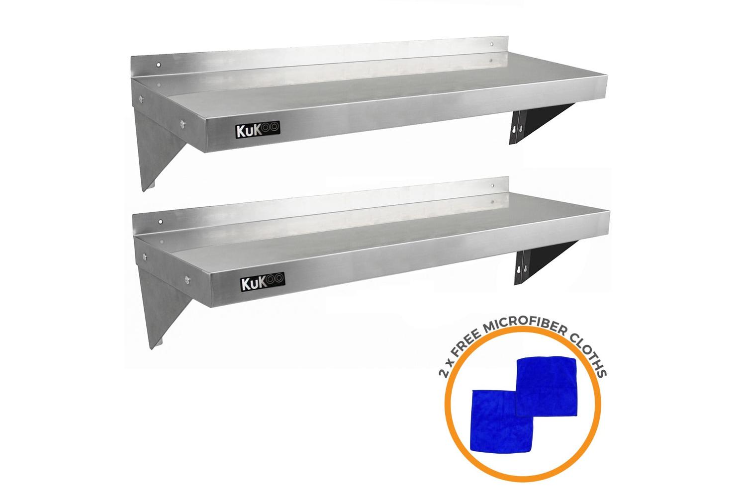 Monstershop Catering Bench and 2 x Wall Mounted Shelves-3