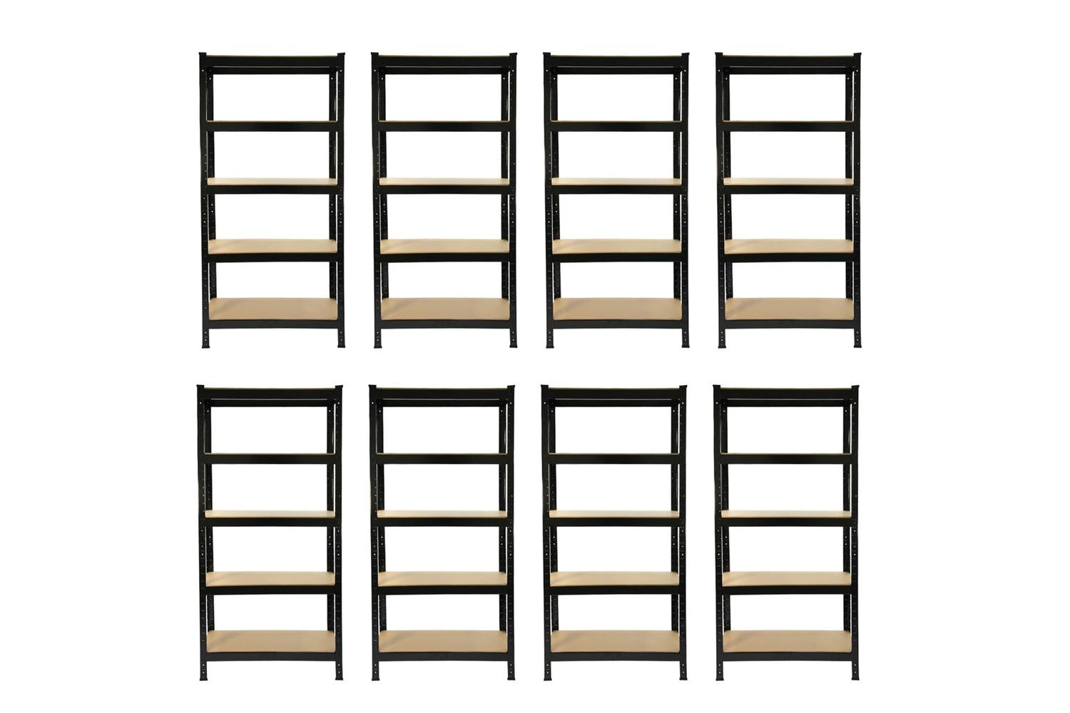 Monstershop 8 x T-Rax Racking Units | Black