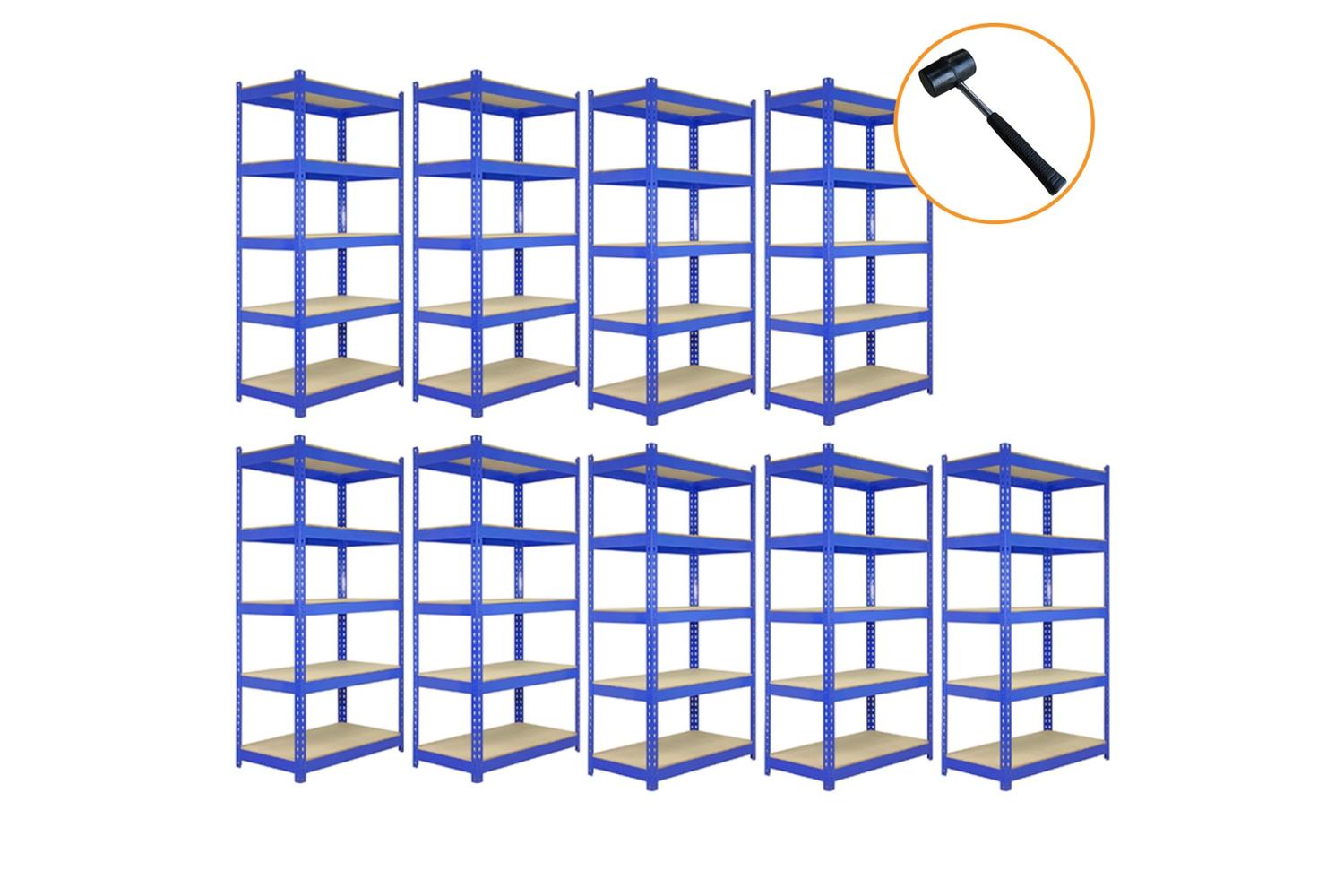 Monstershop 9 x T-Rax Racking Units | Blue