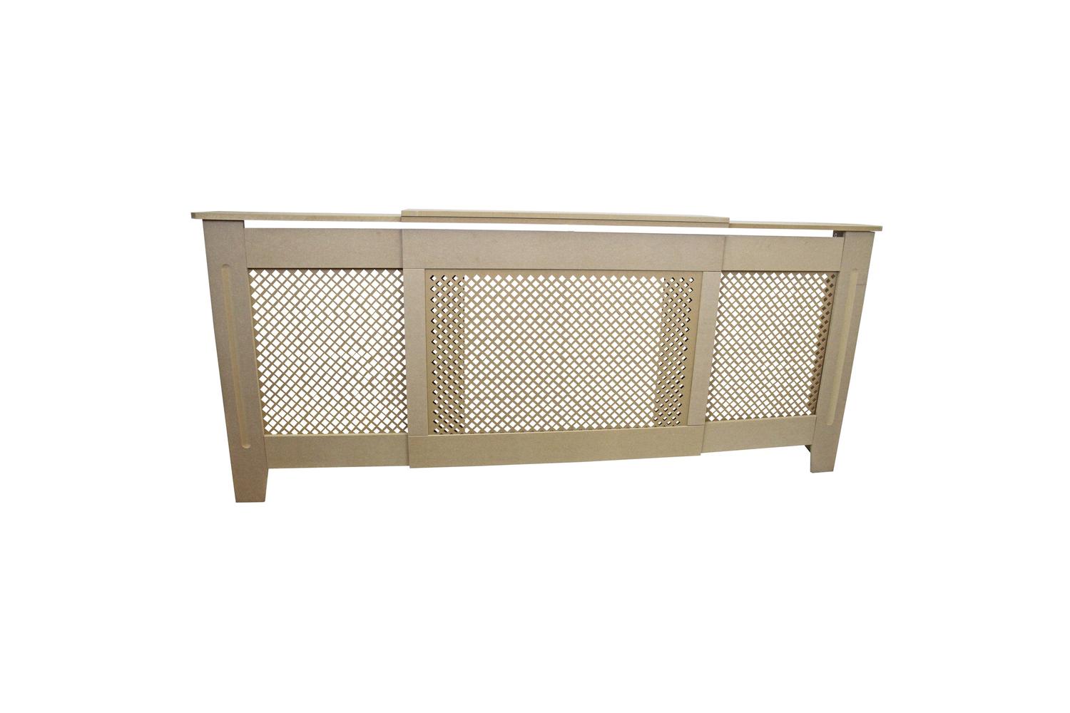 Monstershop Adjustable Radiator Cover MDF Unfinished-6