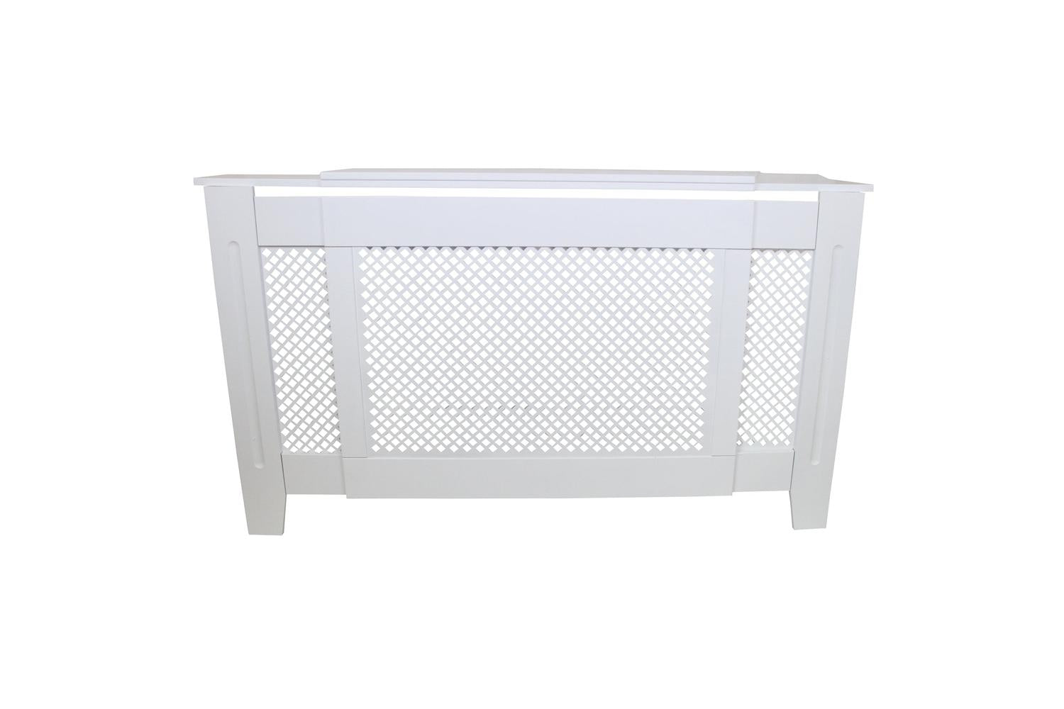 Monstershop Adjustable MDF Radiator Cover | White-3