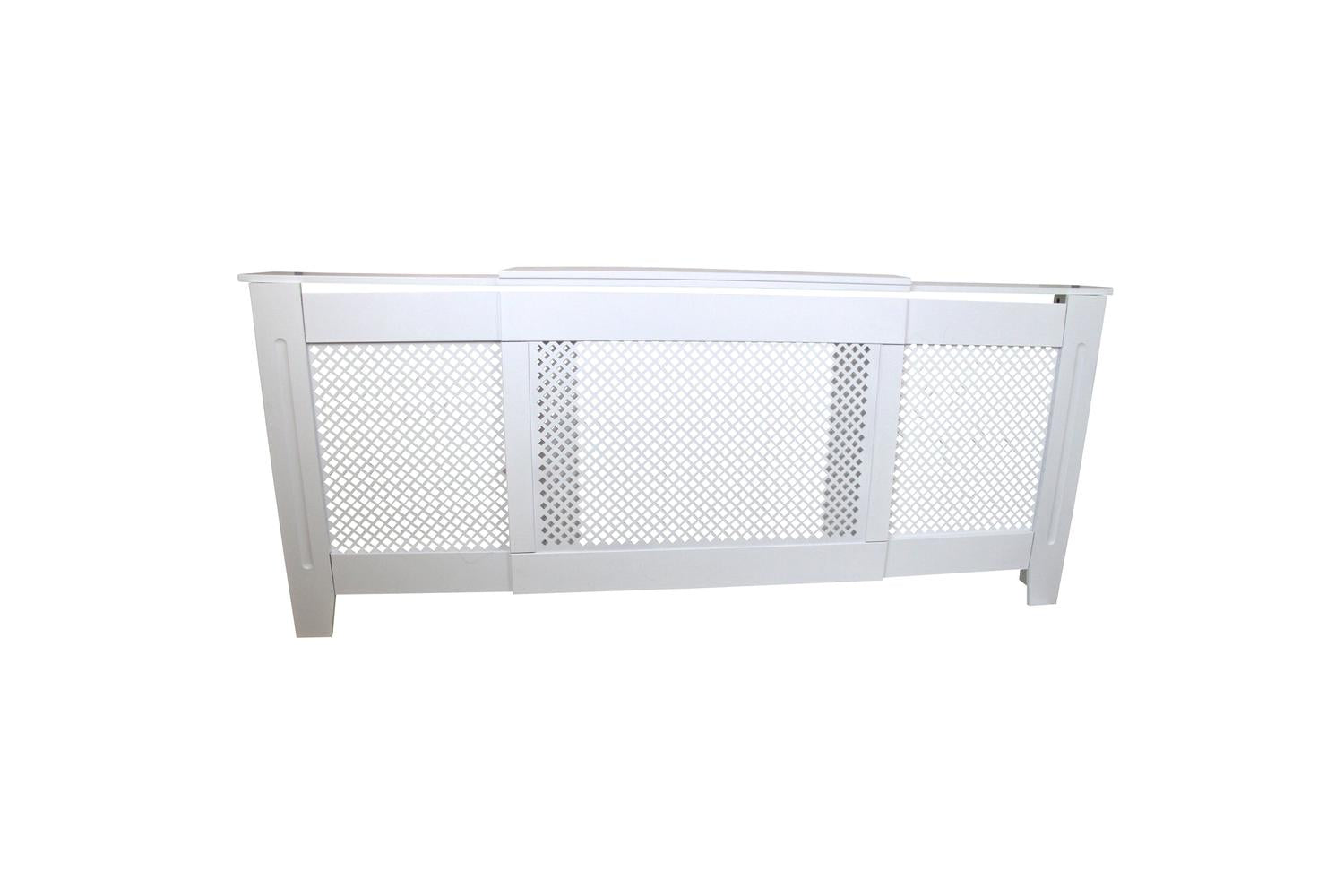 Monstershop Adjustable MDF Radiator Cover | White-5