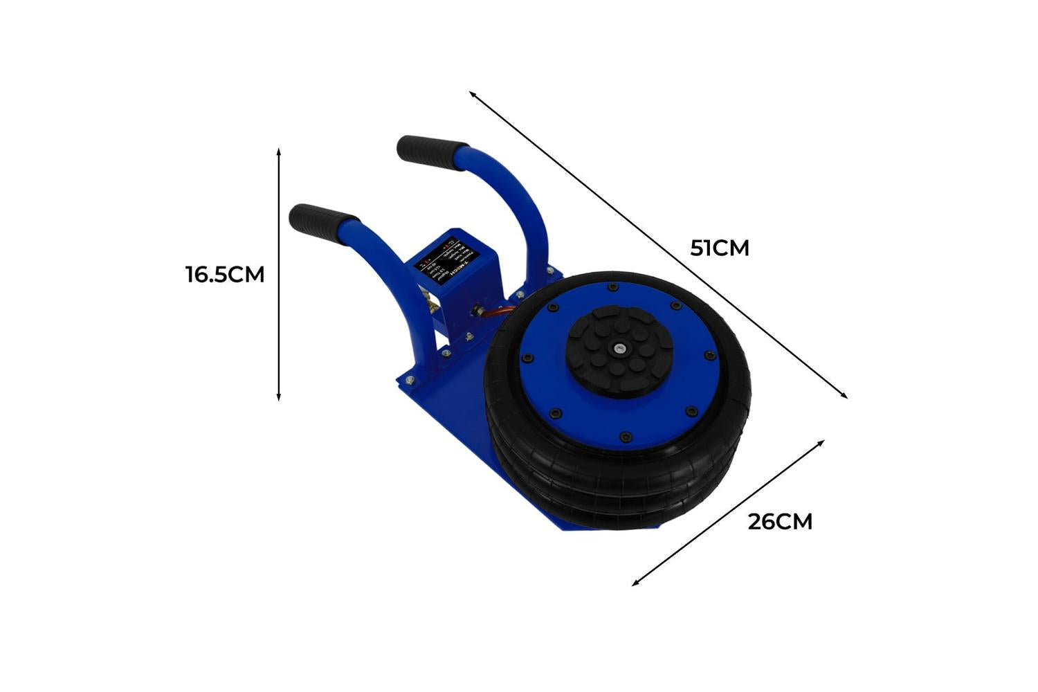 Monstershop Air Bag Jack 3.5T Carrying Handle | Blue-4