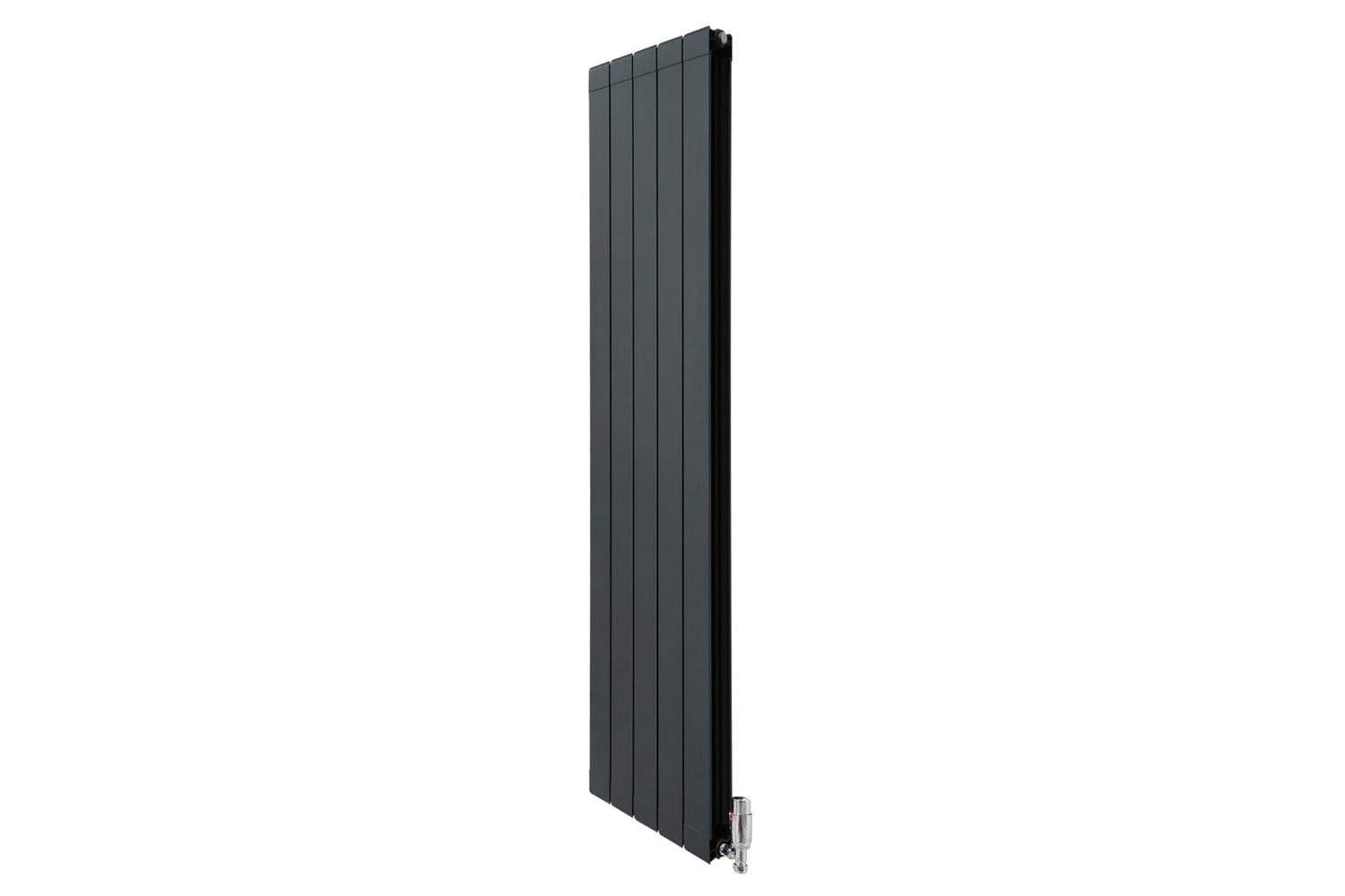 Monstershop Aluminium Radiator & Valves | Anthracite Grey-2