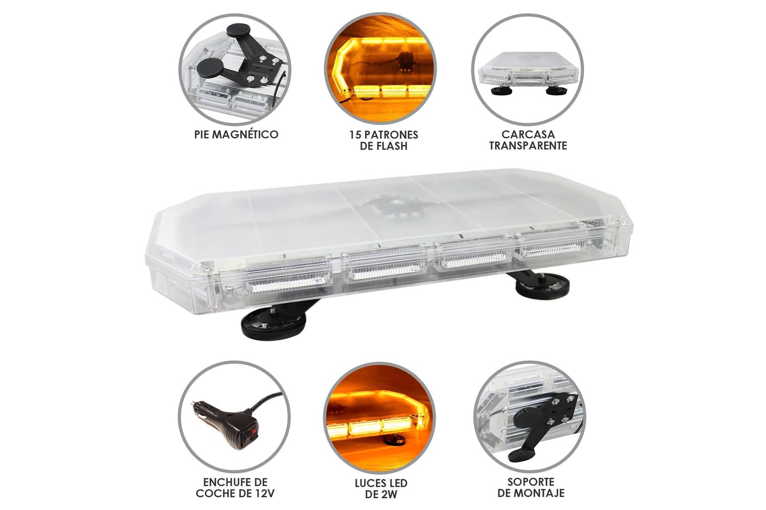 Monstershop 600mm Amber Recovery Light-2