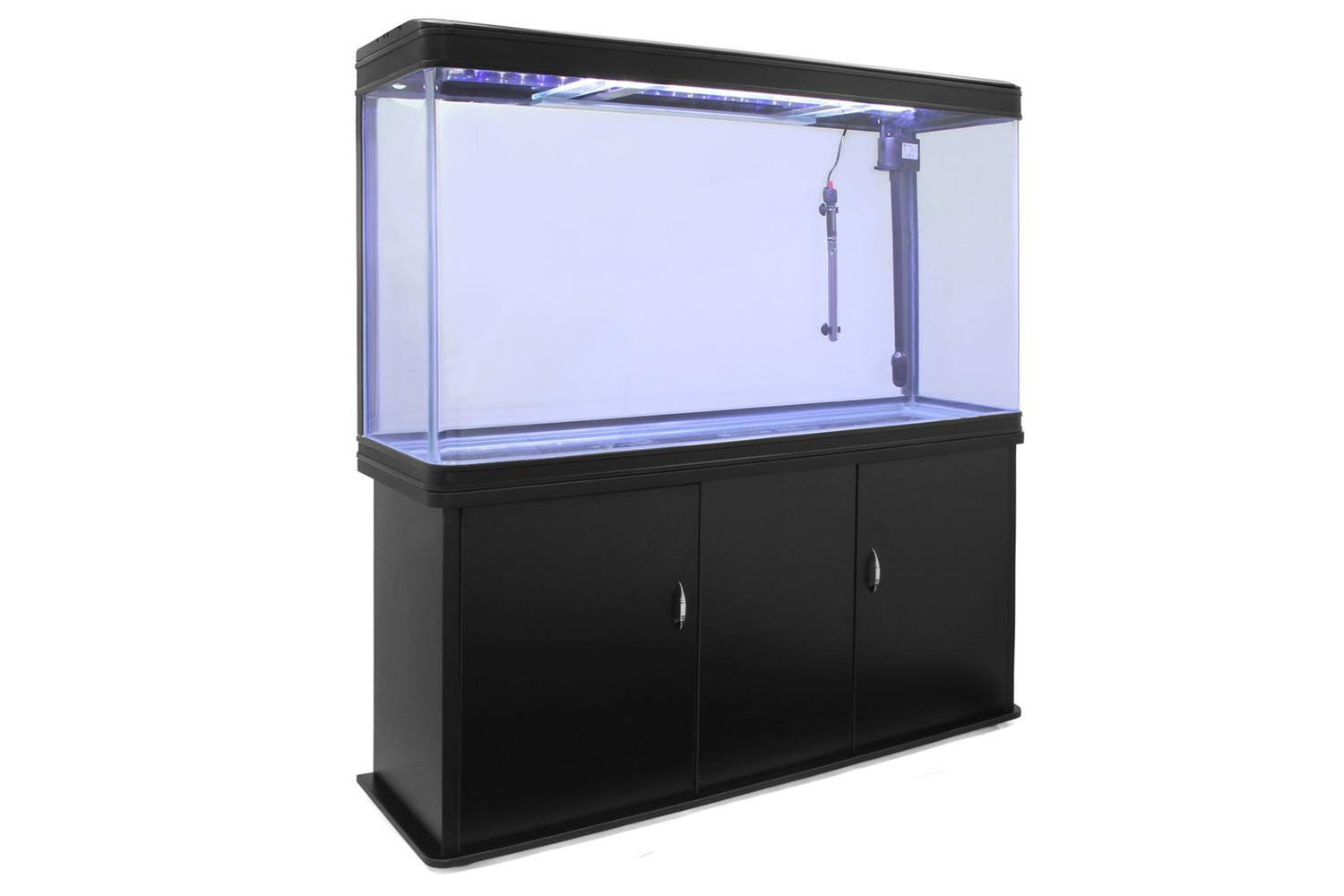Monstershop Aquarium Fish Tank & Cabinet | Black
