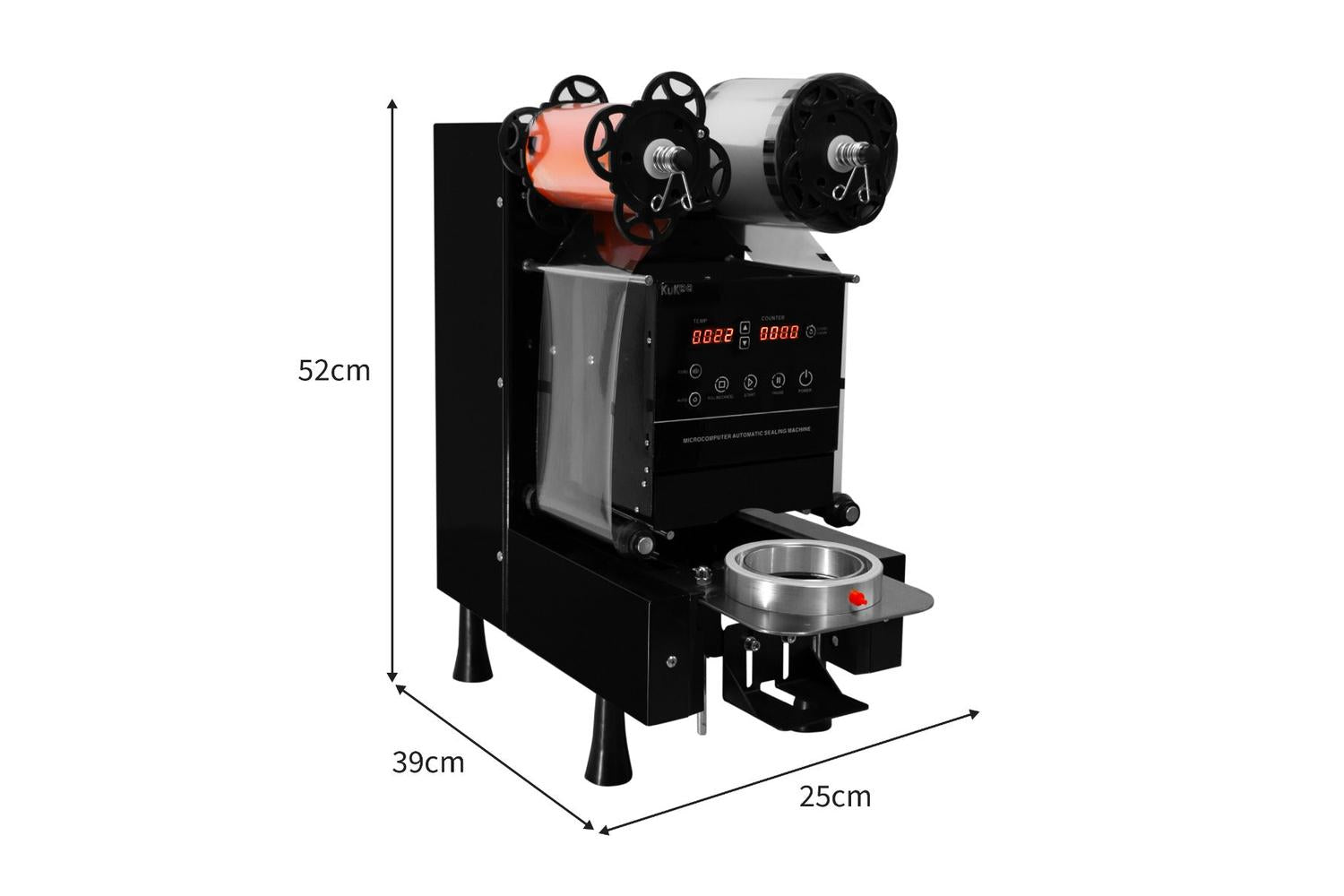 Monstershop Automatic Cup Sealing Machine | Black-4