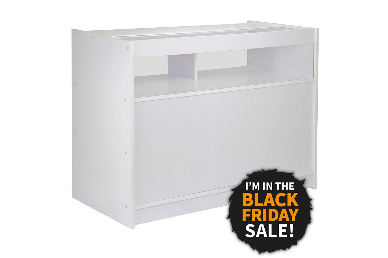 Monstershop B1200 Retail Shop Counter | White-2