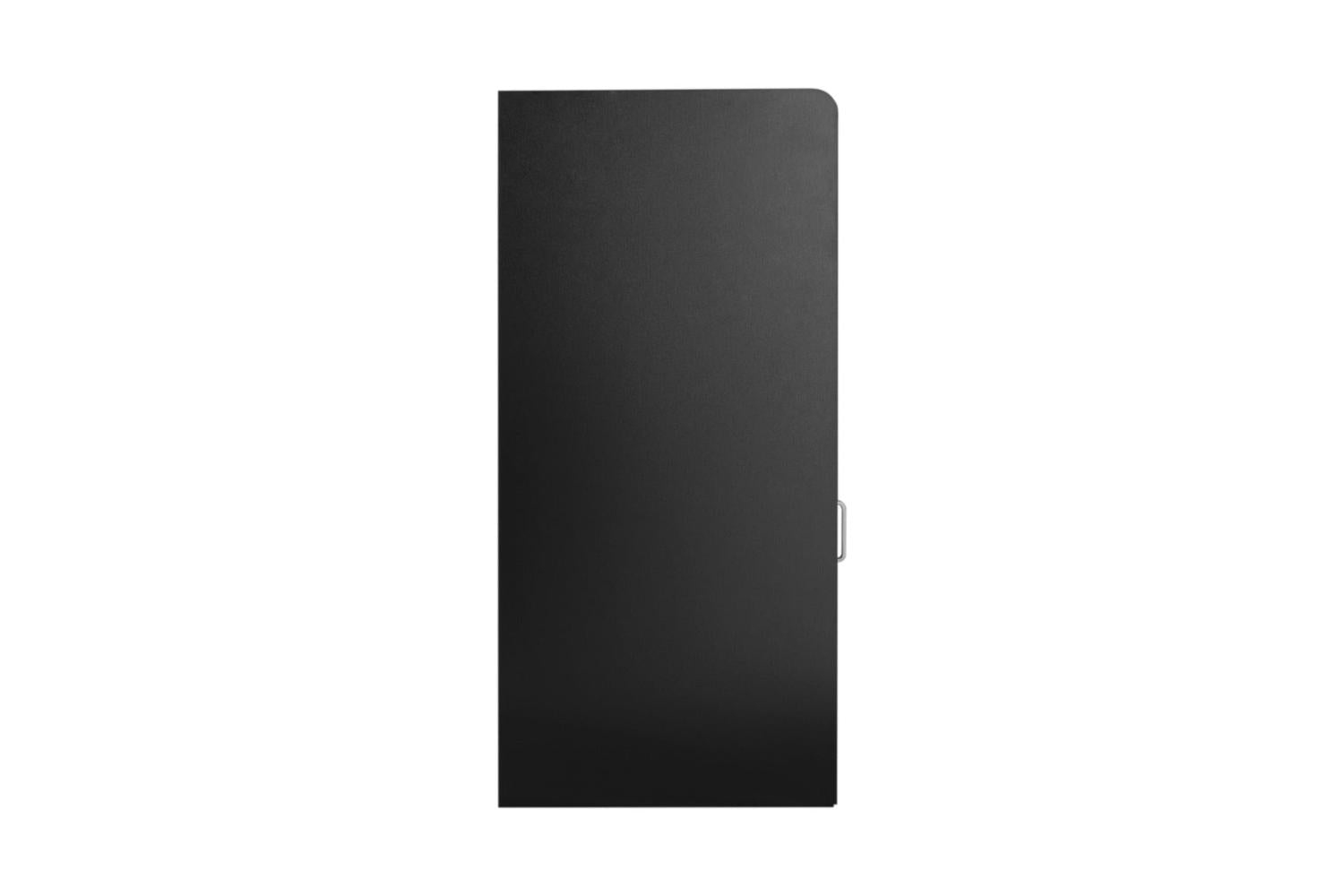 Monstershop Wooden Litter Bin & Tray Stand | Black-3
