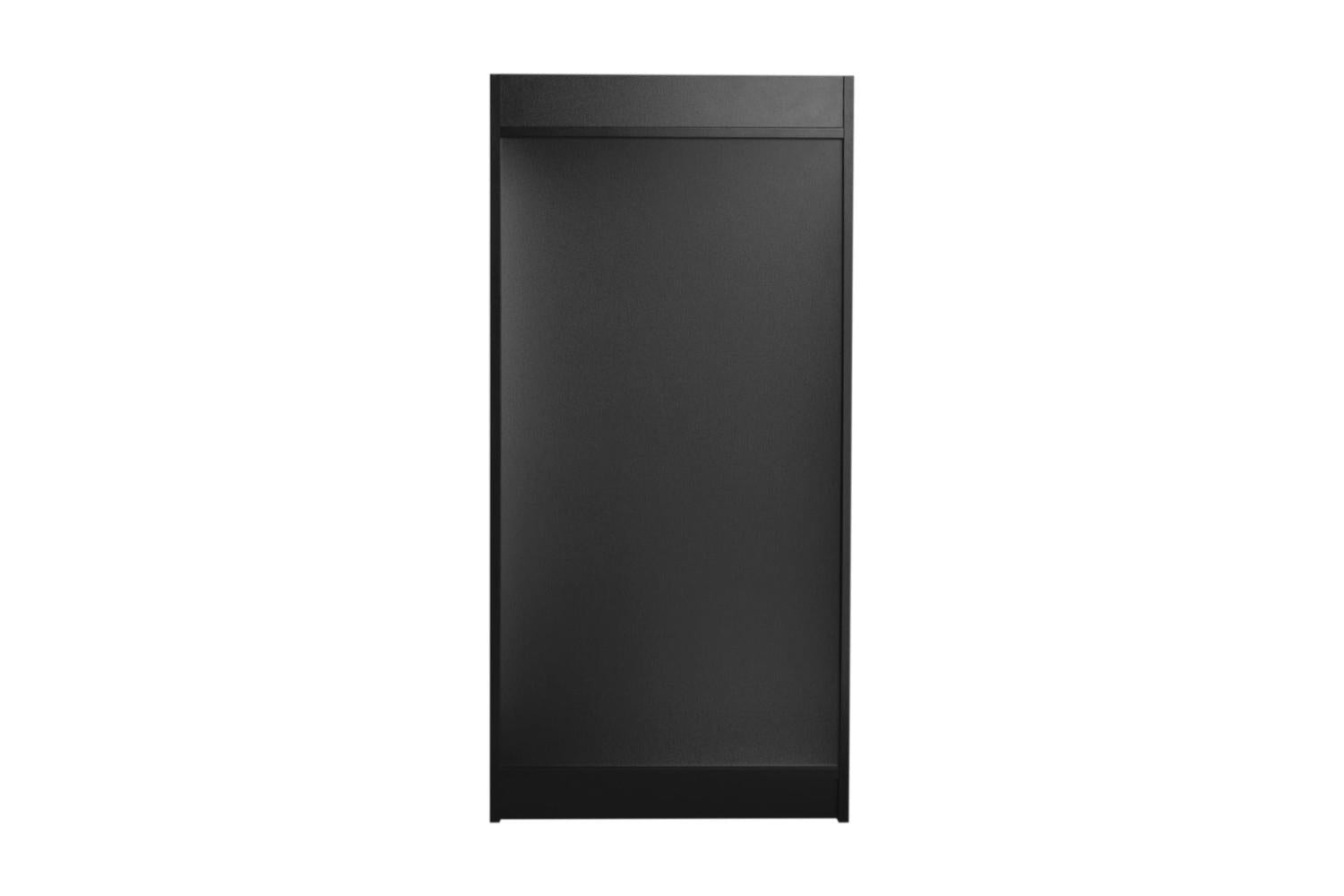 Monstershop Wooden Litter Bin & Tray Stand | Black-4