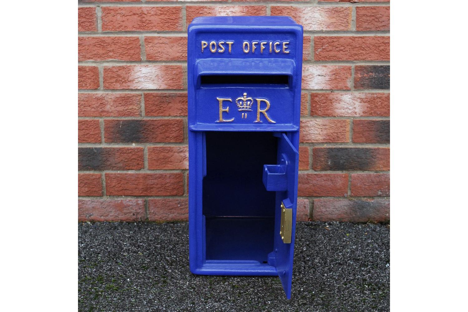 Monstershop Post Box With Stand | Blue-5