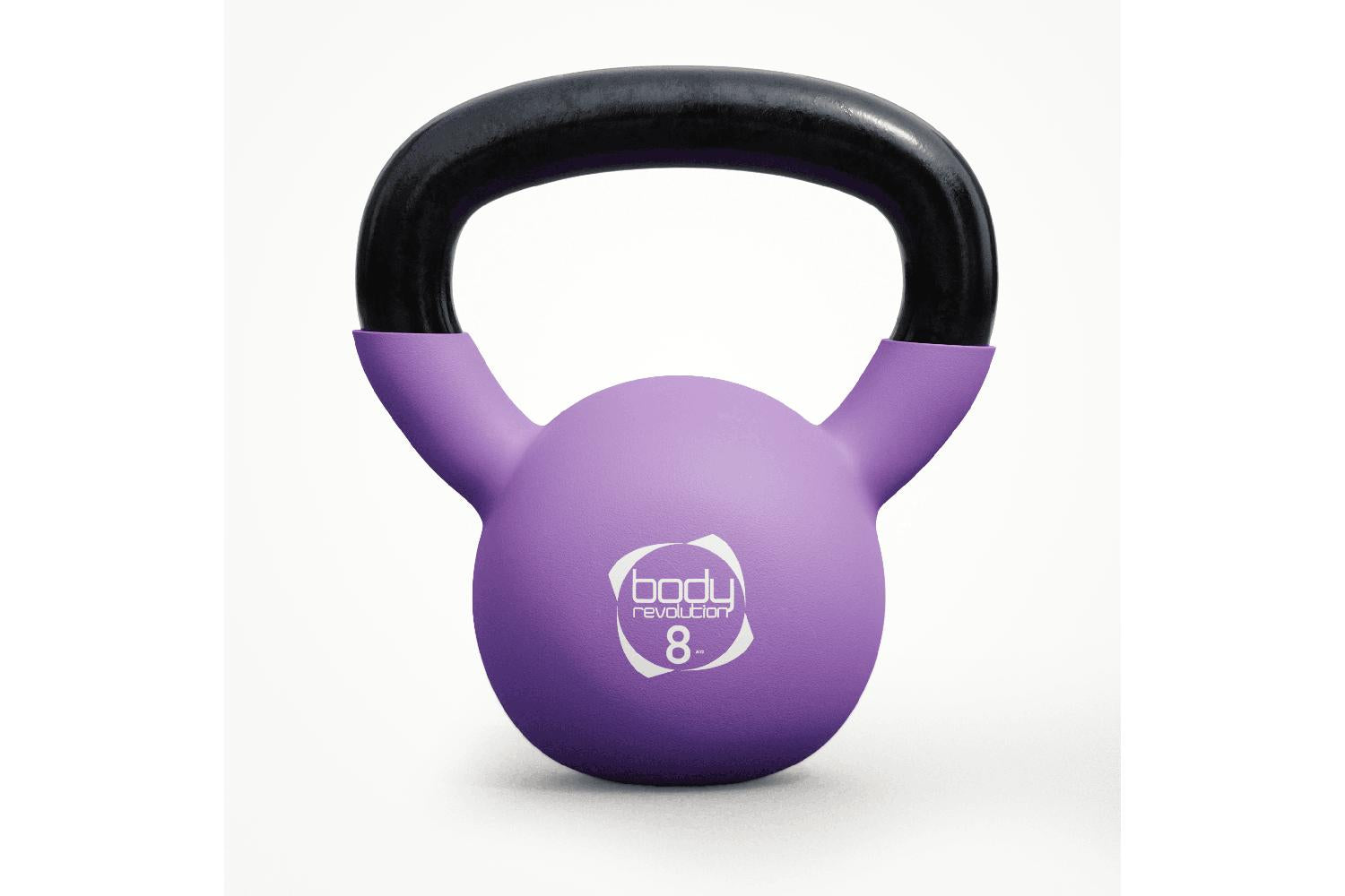 Monstershop Body Revolution Neoprene Kettlebells | 4kg+6kg+8kg Set-3